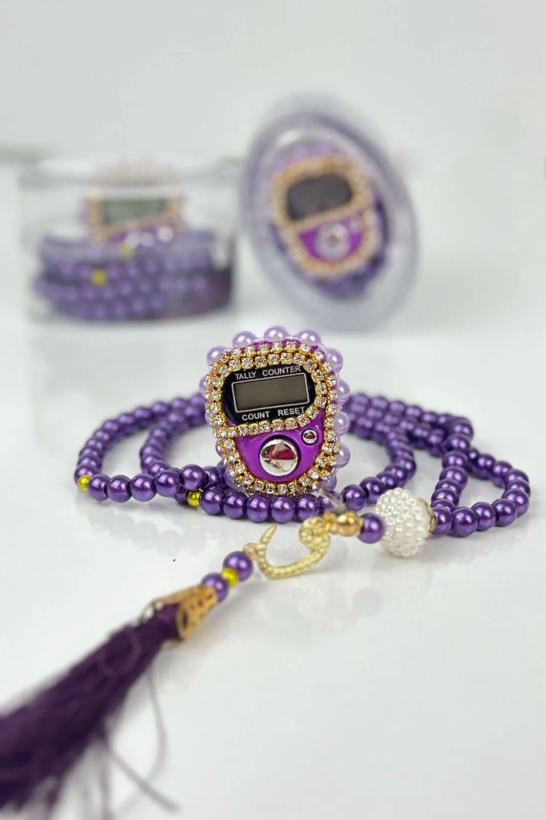 2x Fancy Tasbeeh & Finger masbaha in Gift Boxes for wedding engagement - image 3