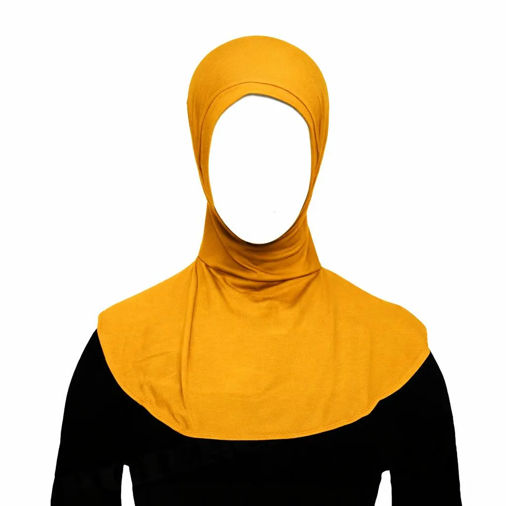 One Piece Ninja bonnet stretchy Turkish Scarf Muslim Women Turlu, Spandex