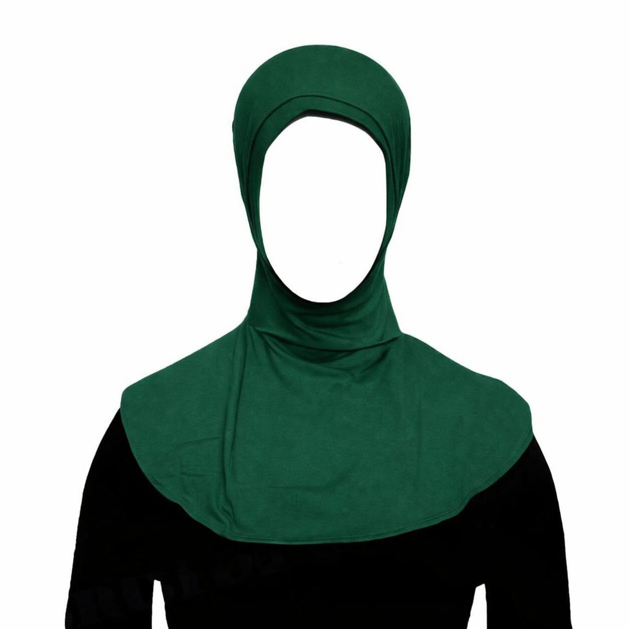 One Piece Ninja bonnet stretchy Turkish Scarf Muslim Women Turlu, Spandex - image 5