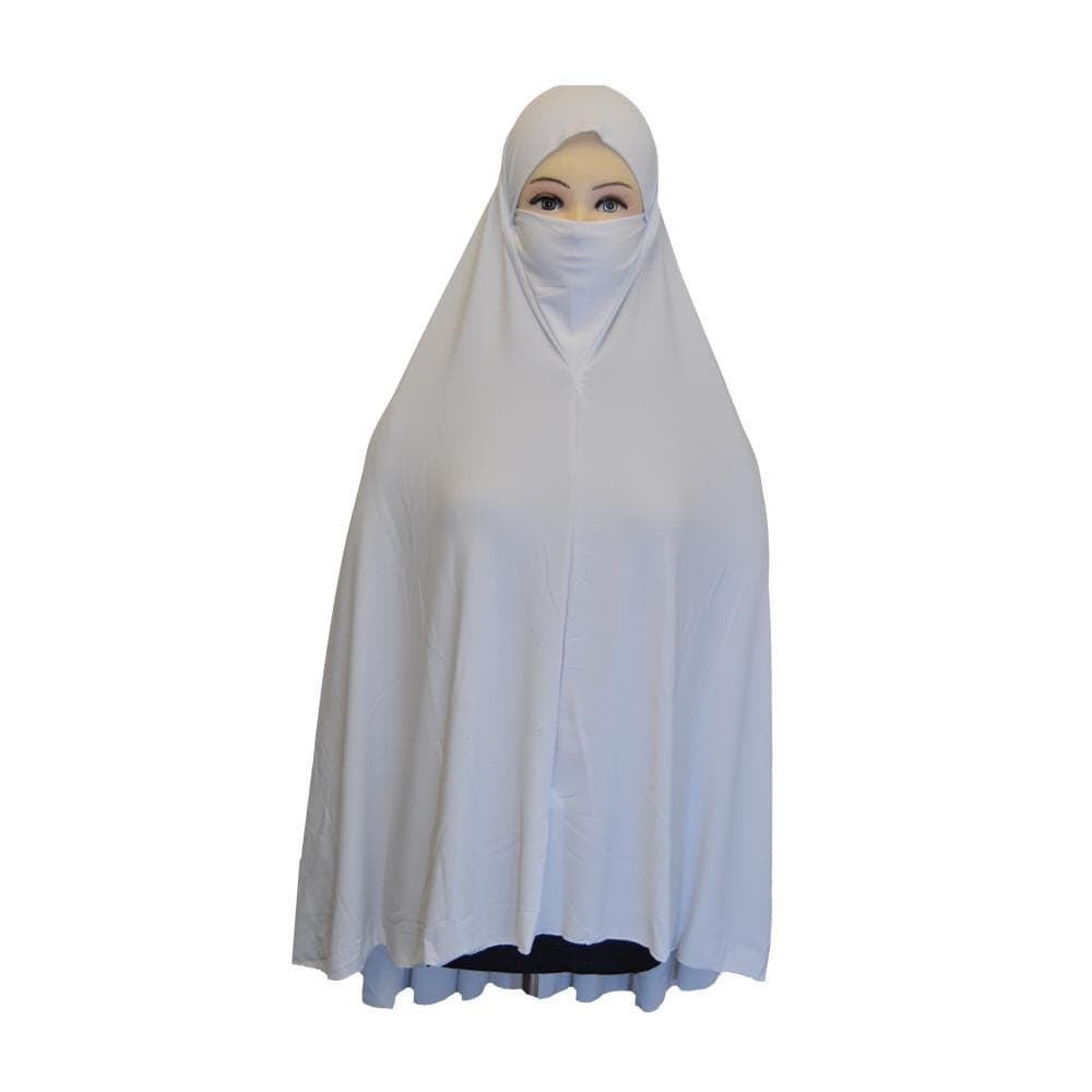 Pull on Instant Ladies Lycra hijab Niqab (Mask) include Face Veil breathable - image 3