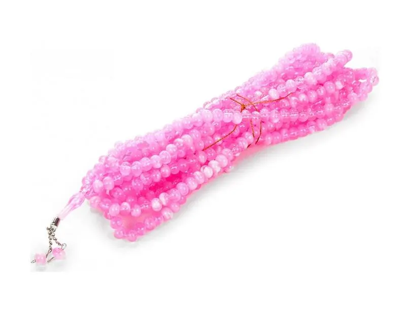 Set of 2 Metallic Plastic Tasbeeh Prayer Beads - Islamic Gift - image 5