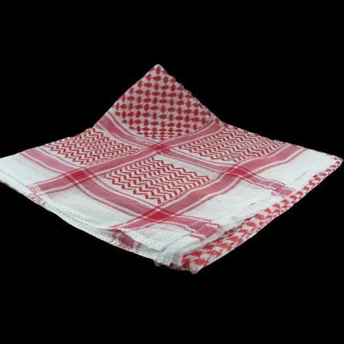 Palestinian Arab Scarf Yasser Arafat Shemagh Saudi Men Head Cover Ghutrah - image 5
