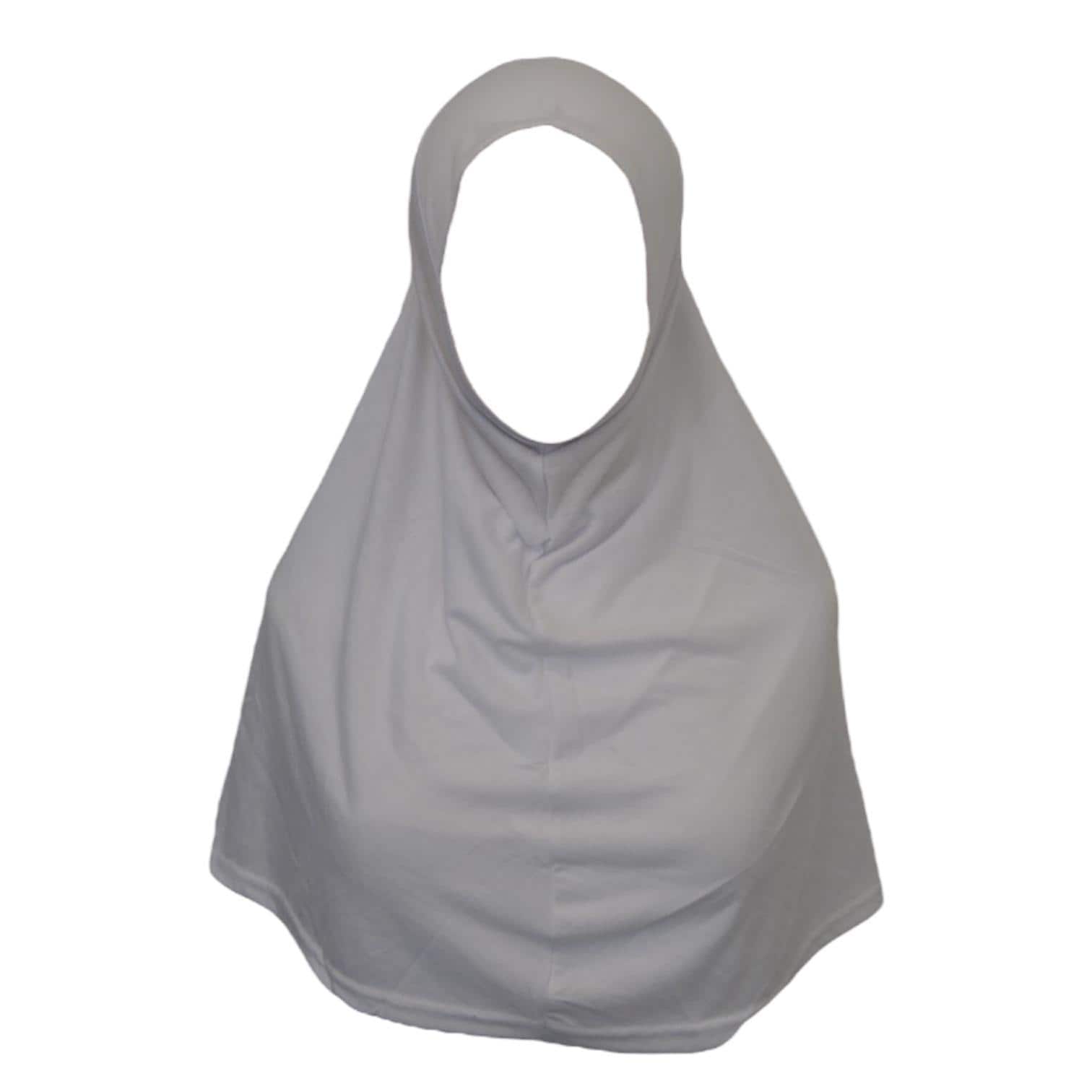 Pull on Instant Cotton (Spandex) Yusra (Amira)  Plain School Madrasah Hijab.