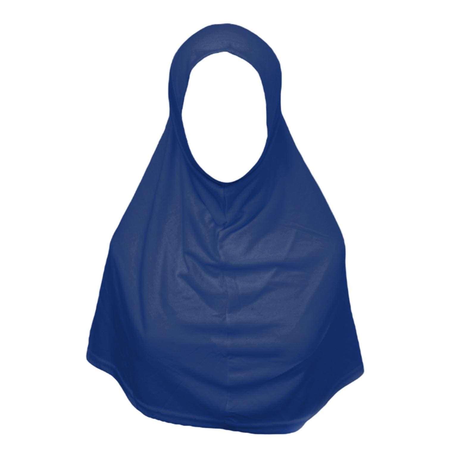 Pull on Hijab Instant 1Pc Turlu Cotton Yusra Amira School Madrasah Plain Turkish - image 3