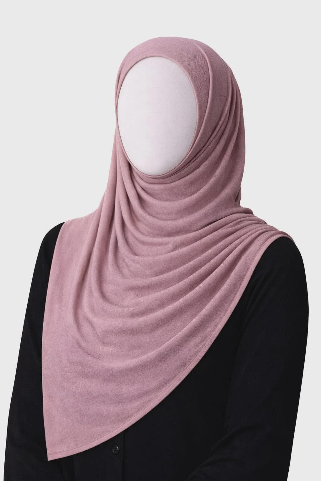 Instant Jersey Wrap Hijab Double Stitching 180x67cm - image 2