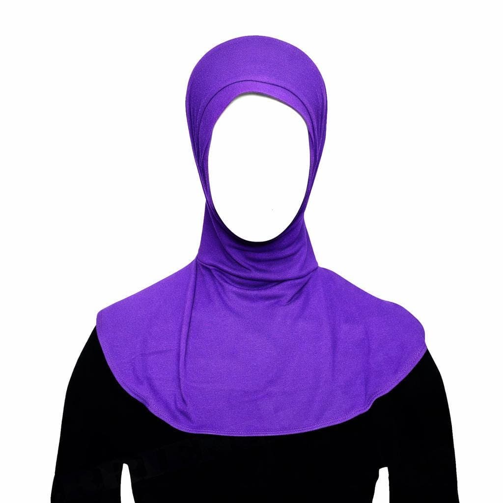 One Piece Ninja bonnet stretchy Turkish Scarf Muslim Women Turlu, Spandex - image 3