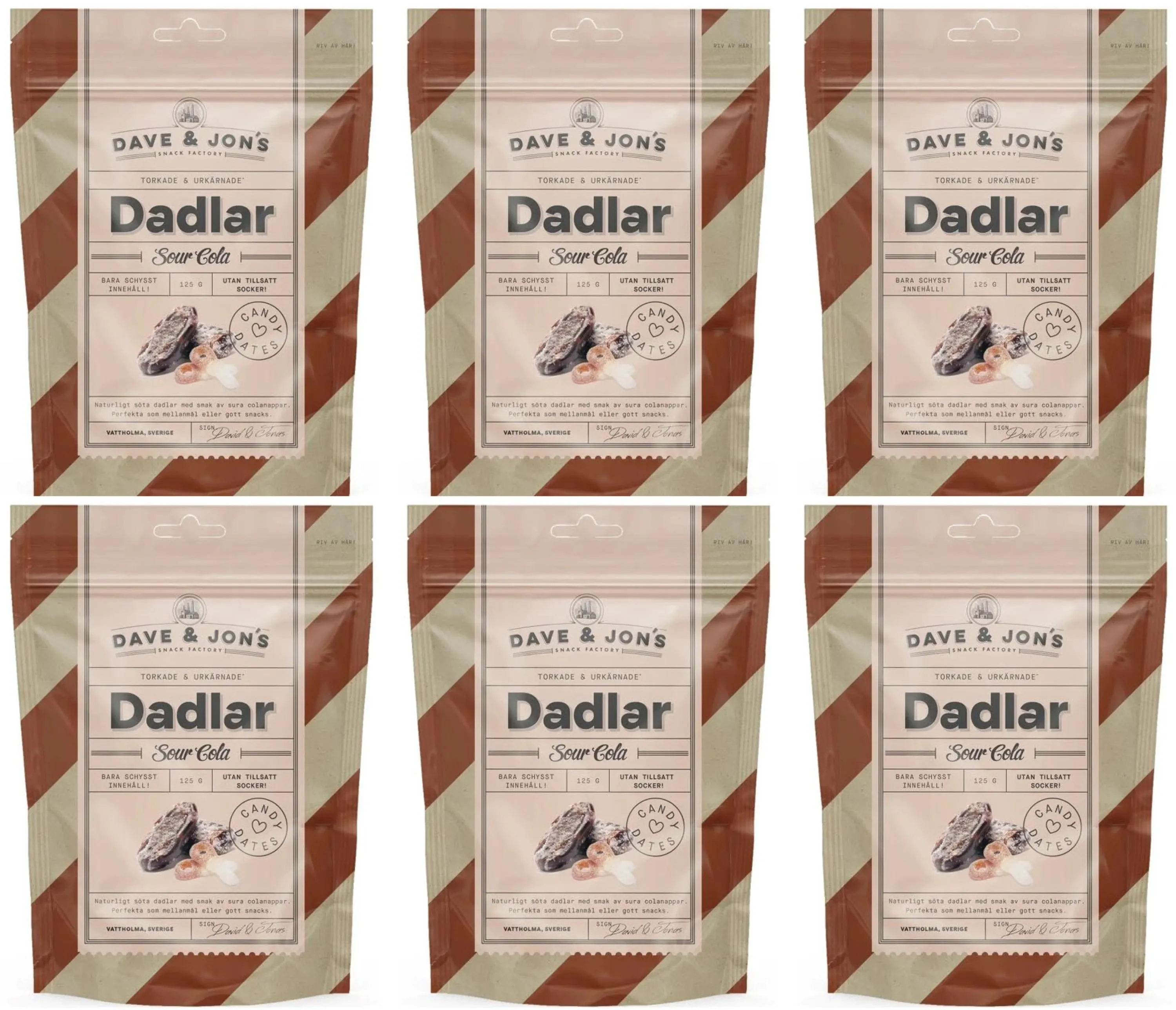 swedish candy Dave & Jon's Sour Cola Dates: Vegan Swedish Candy vegan gifts - image 2