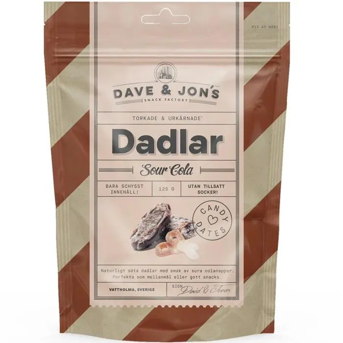 swedish candy Dave & Jon's Sour Cola Dates: Vegan Swedish Candy vegan gifts - image 5
