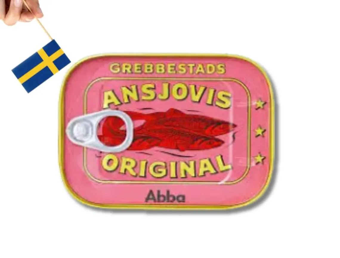 Grebbestads Ansjovis: Swedish Anchovy Delicacy - Abba Original (125g/4.4oz) - image 4