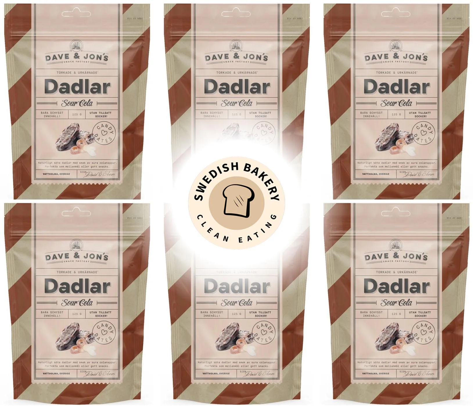 swedish candy Dave & Jon's Sour Cola Dates: Vegan Swedish Candy vegan gifts