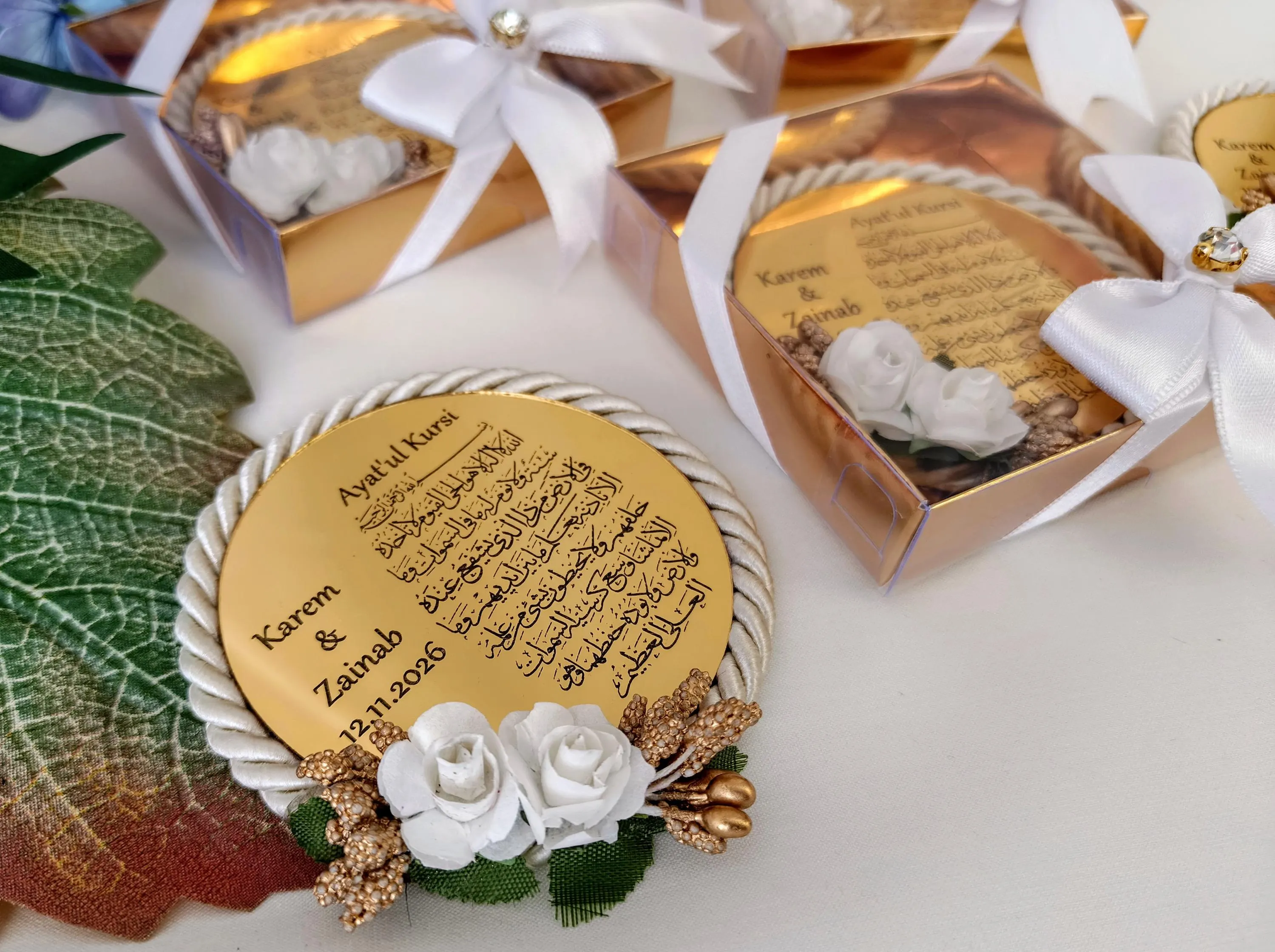 Ayatal kursi Favors | wedding favors | Islamic baby shower | Nikkah favor | Muslim baby shower, Personalized Ameen Favorr - image 5