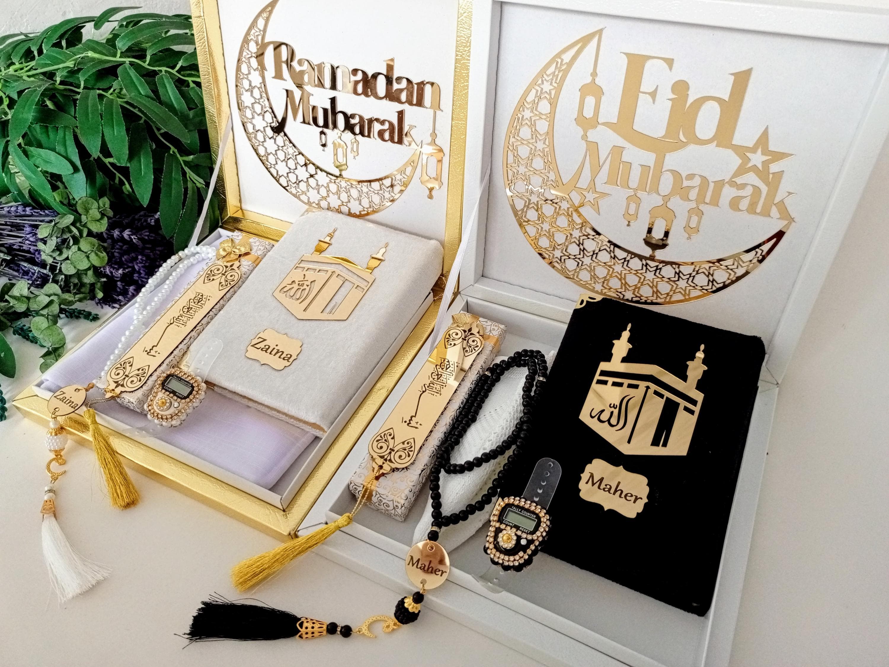 Ramadan gift set| Pearl Tasbeeh | Prayer Mat | Eid Favor | Wedding Favors | Baby Shower Favor | Graduation Favor | Muslim Favor