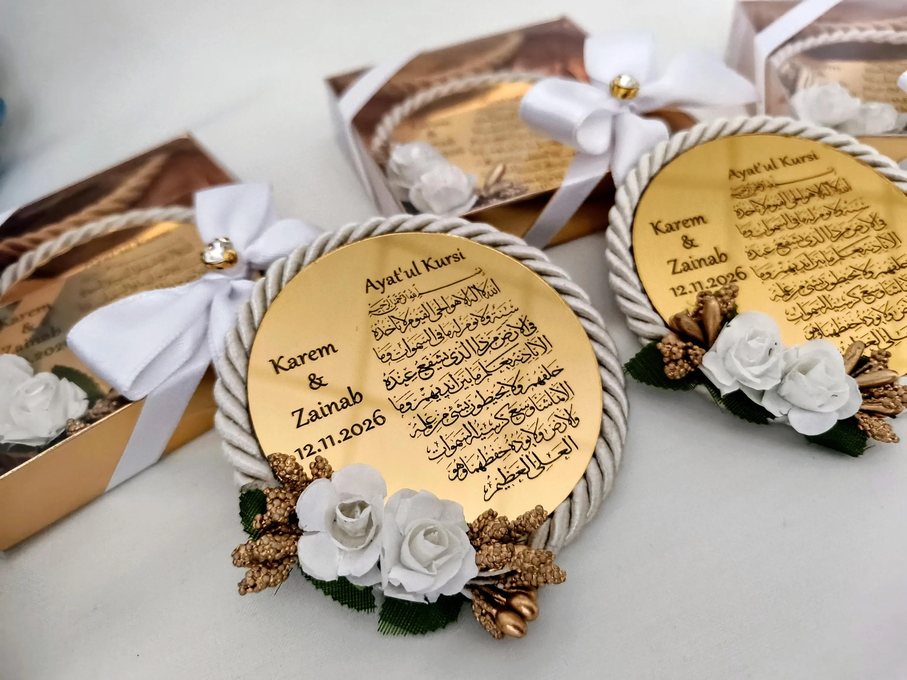 Ayatal kursi Favors | wedding favors | Islamic baby shower | Nikkah favor | Muslim baby shower, Personalized Ameen Favorr - image 4
