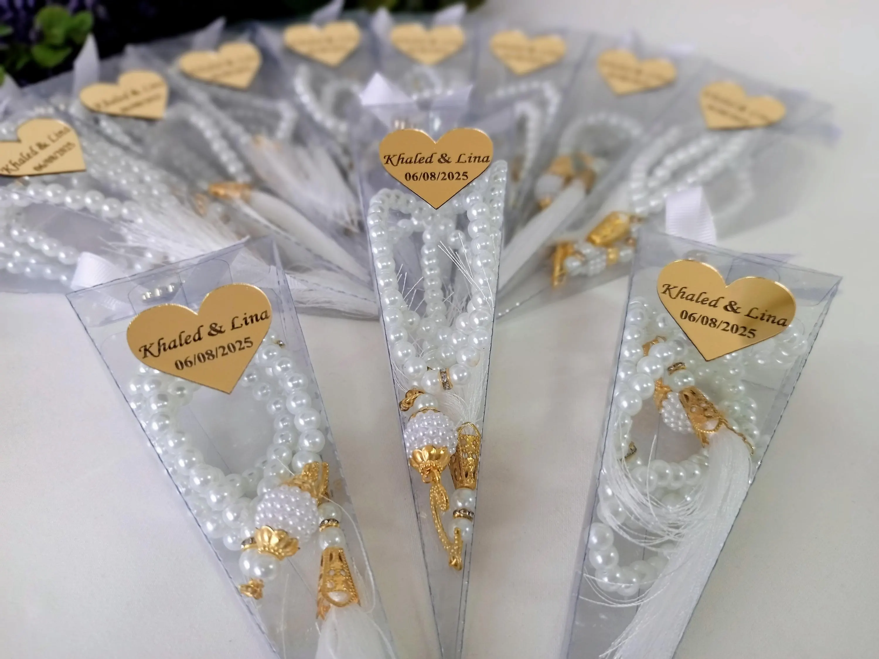 Prayer Beads Tasbeeh| Wedding Favors | Islamic Baby Shower Favor | Eid Favor | Graduation Favor | Muslim Party Favor - image 2