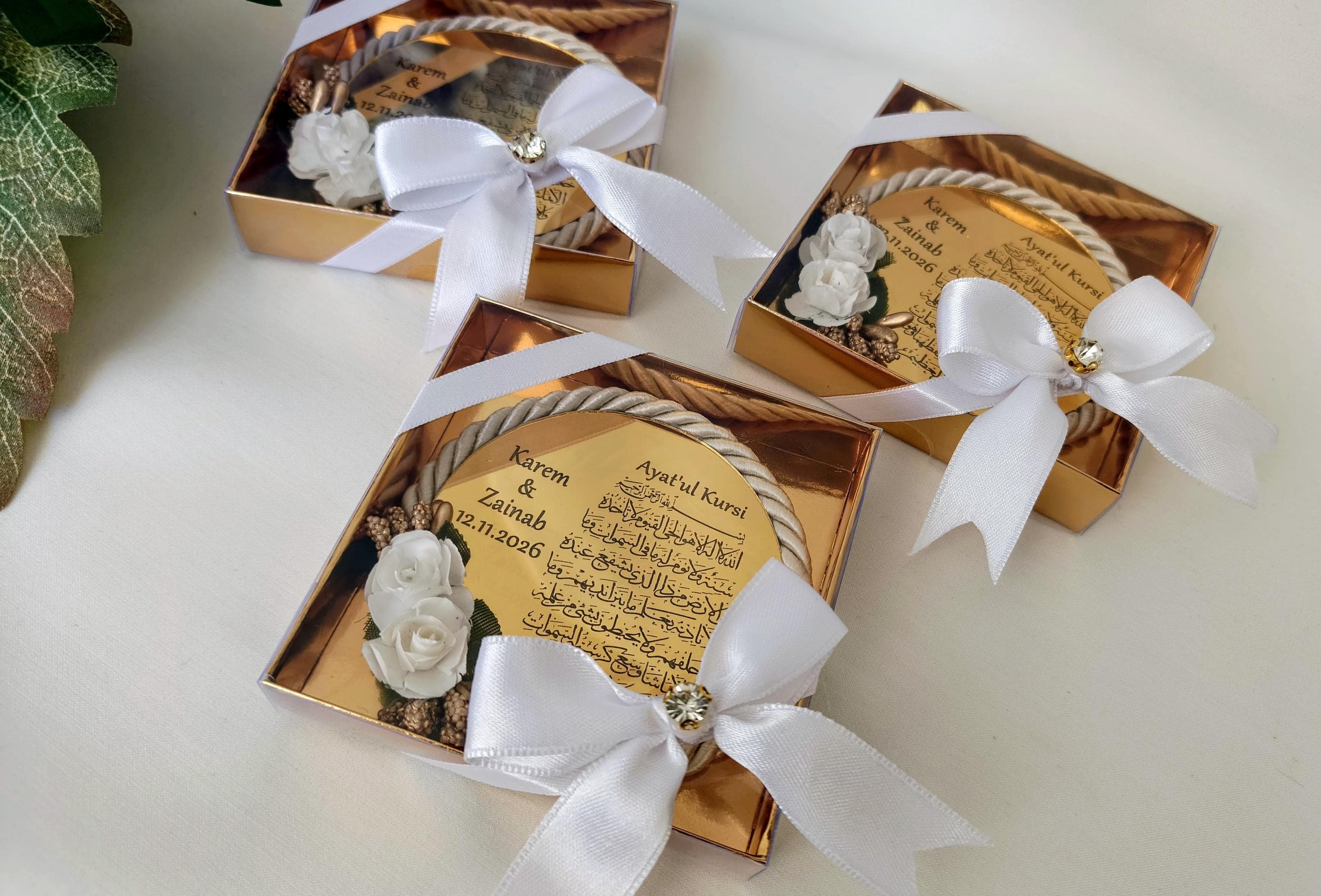 Ayatal kursi Favors | wedding favors | Islamic baby shower | Nikkah favor | Muslim baby shower, Personalized Ameen Favorr - image 3