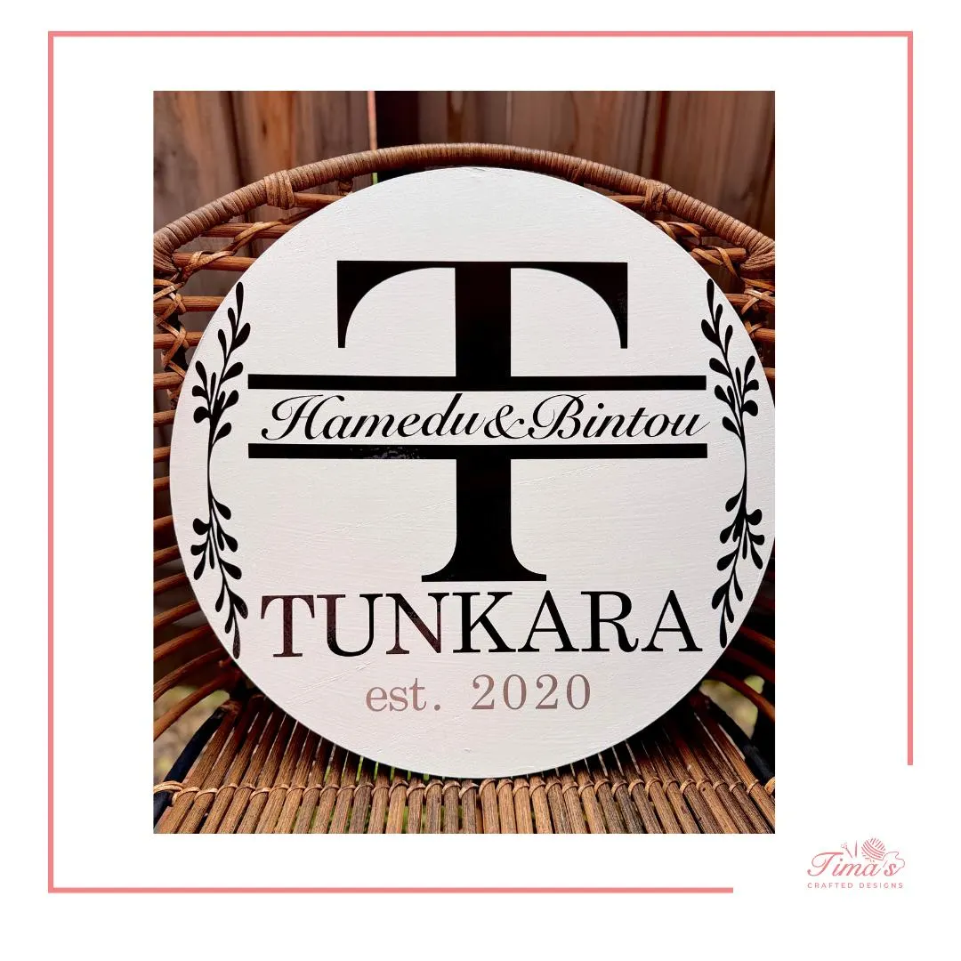 Personalized Custom Couple Name Sign - image 3