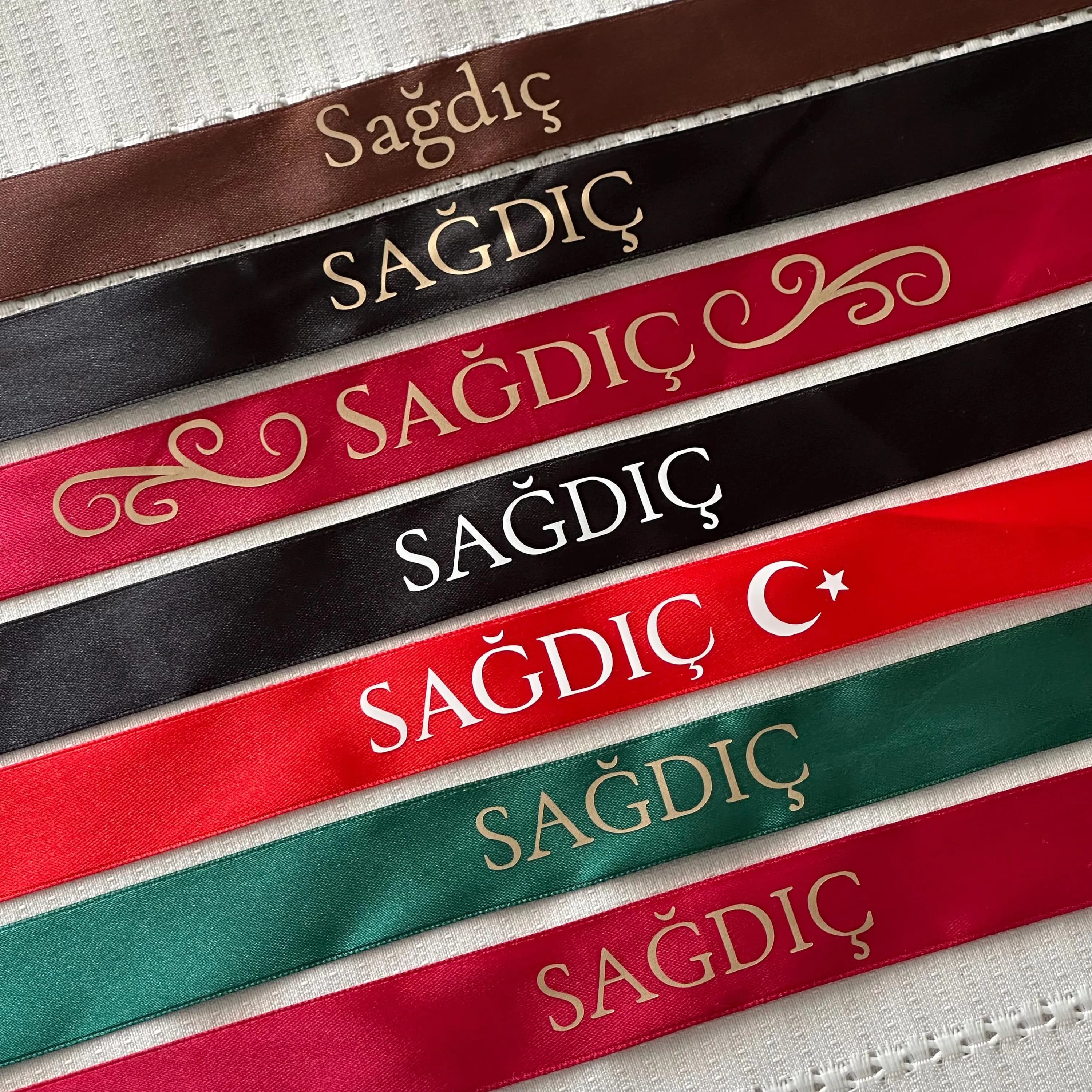 Sağdıç Band für Ärmel | Hochzeitsband für Trauzeugen | Sağdıç Kurdelesi | Kol Band | Sağdıç Hediyesi | Sağdıç Kolluğu | Hochzeitsdekoration
