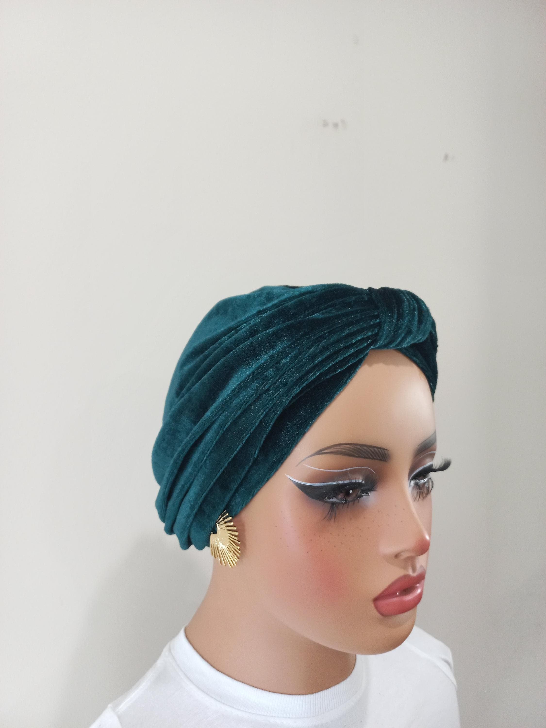 Pleated Turban Headwrap: Comfortable Chemo Headwear, Women's Fashion Accessory - image 3