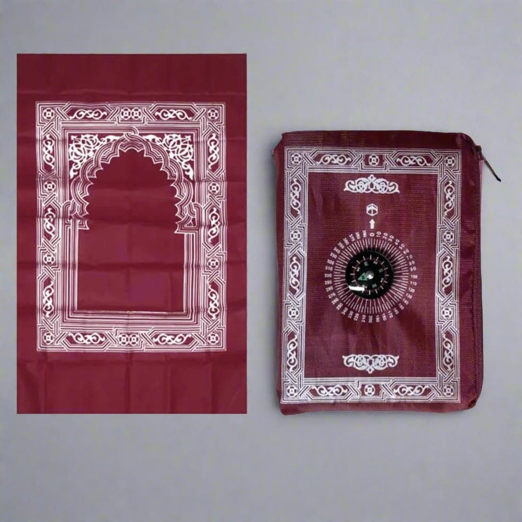 Portable Waterproof Travel Prayer Mat - with Compass - image 5