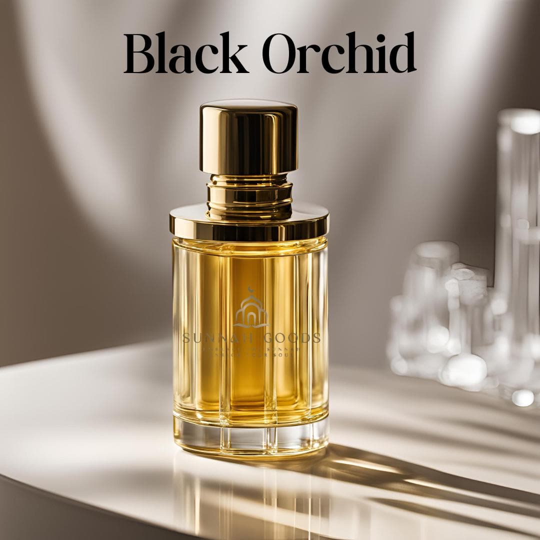 Black Orchid Impression by Sunnah Goods – Bold Floral and Spicy Fragrance, Oil-Based, Long-Lasting, Perfect for Special Occasions