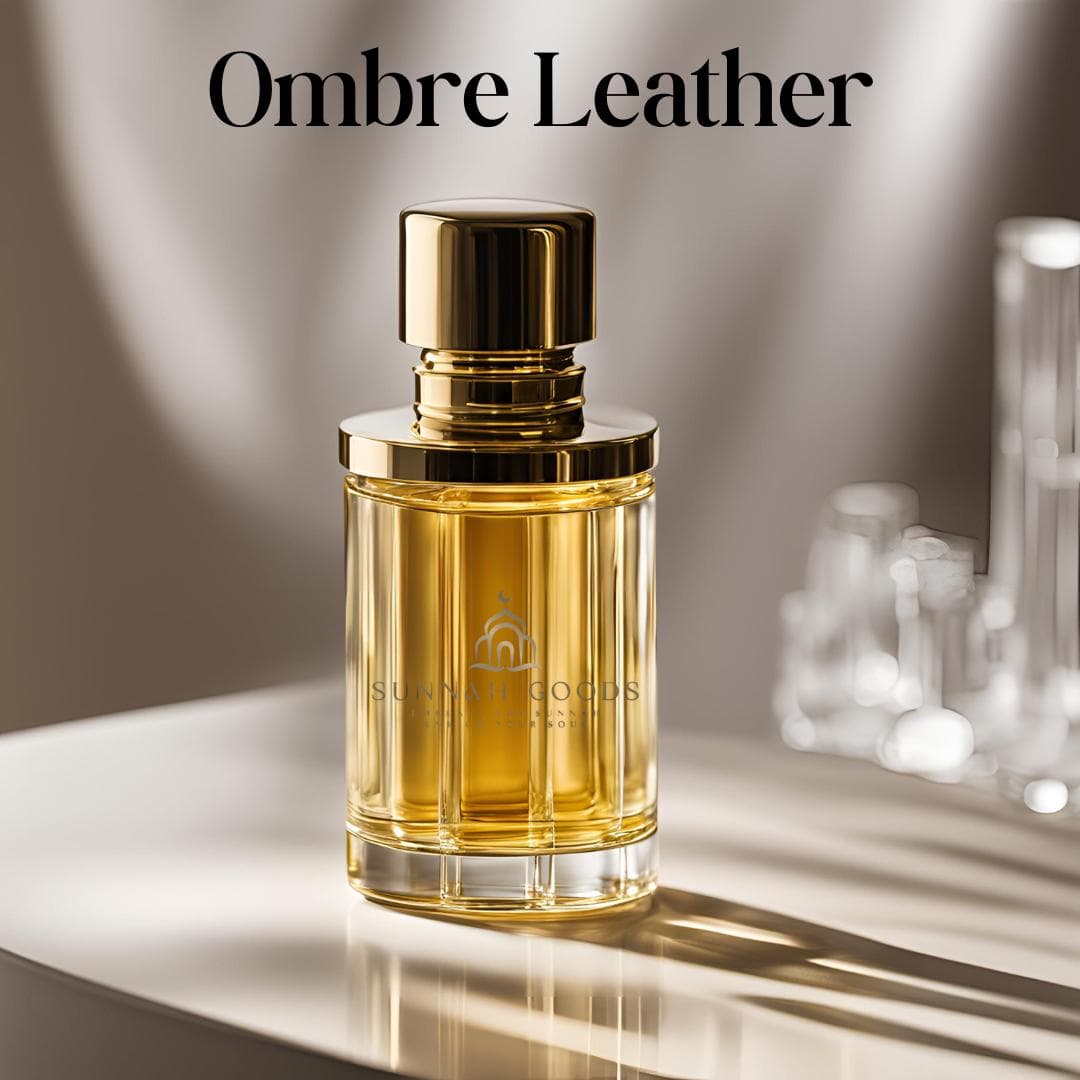 Ombre Leather Impression by Sunnah Goods – Rich Leather Fragrance, Oil-Based, Long-Lasting, Luxurious and Masculine