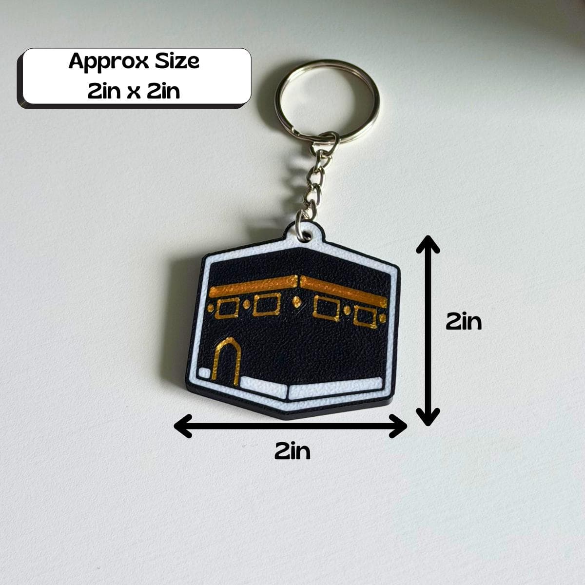 Islamic Landmark Keychain Set | Kaaba, Masjid Nabawi & Masjid Al-Aqsa Muslim Gift | Ramadan, Eid, Umrah Keepsake - image 4