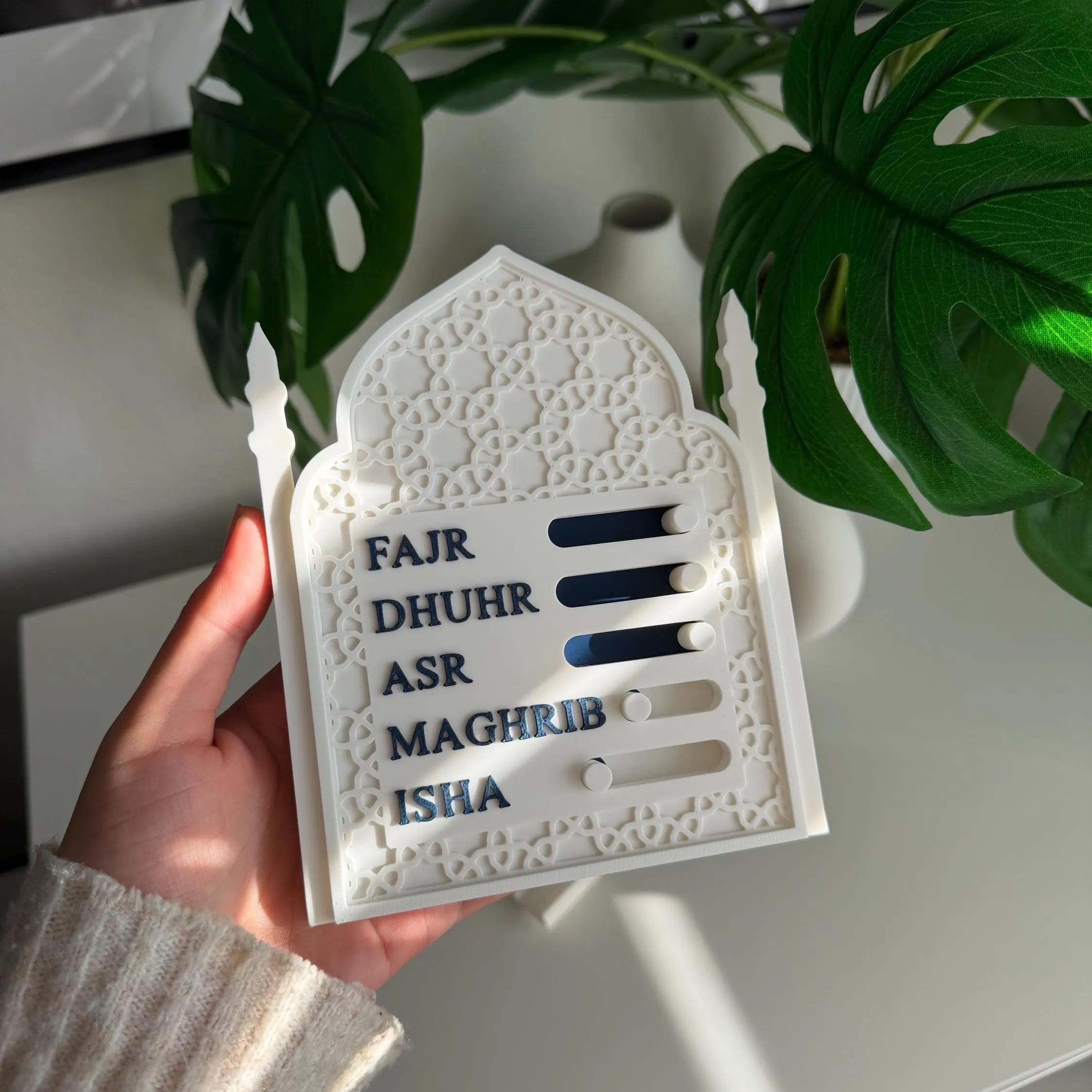 Salah Prayer Tracker for Kids & Adults | Islamic Prayer Chart | Ramadan Learning Tool | Muslim Gift | Mosque Decor - image 3