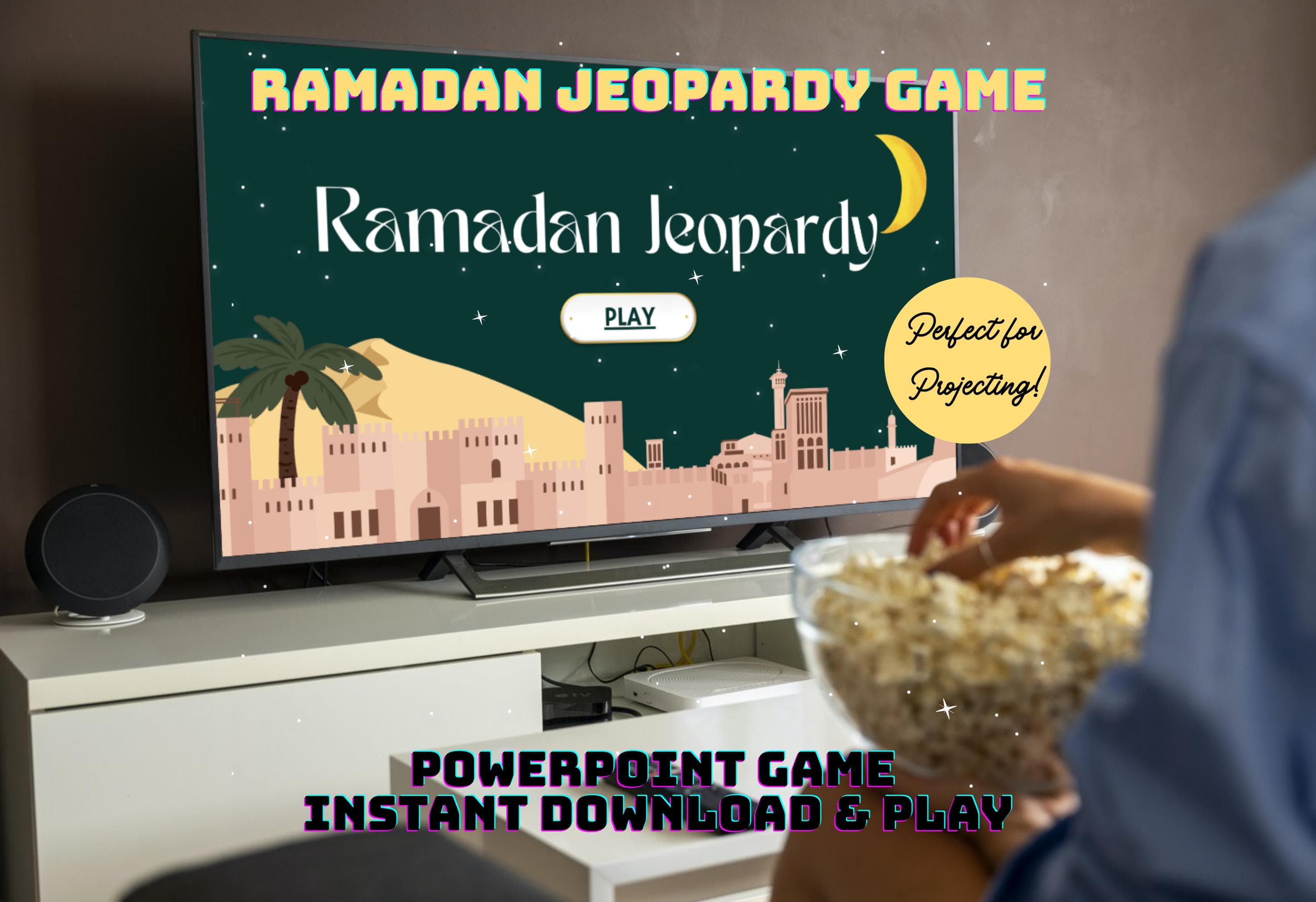 Ramadan Jeopardy PowerPoint Game: Islamic Trivia (Digital Download)
