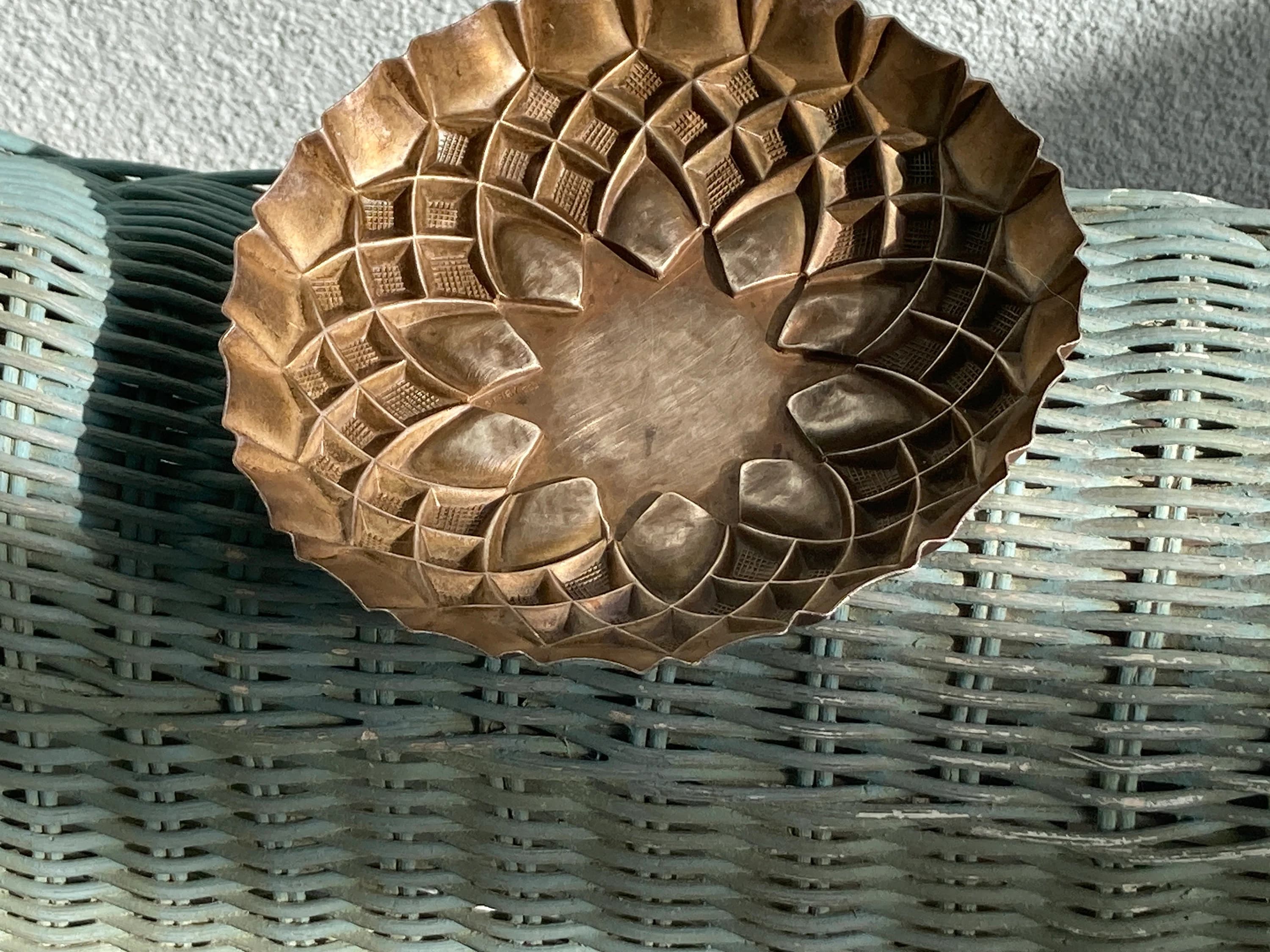 Sharaby 999 Pure Silver Bowl  - Antique or Vintage - image 4