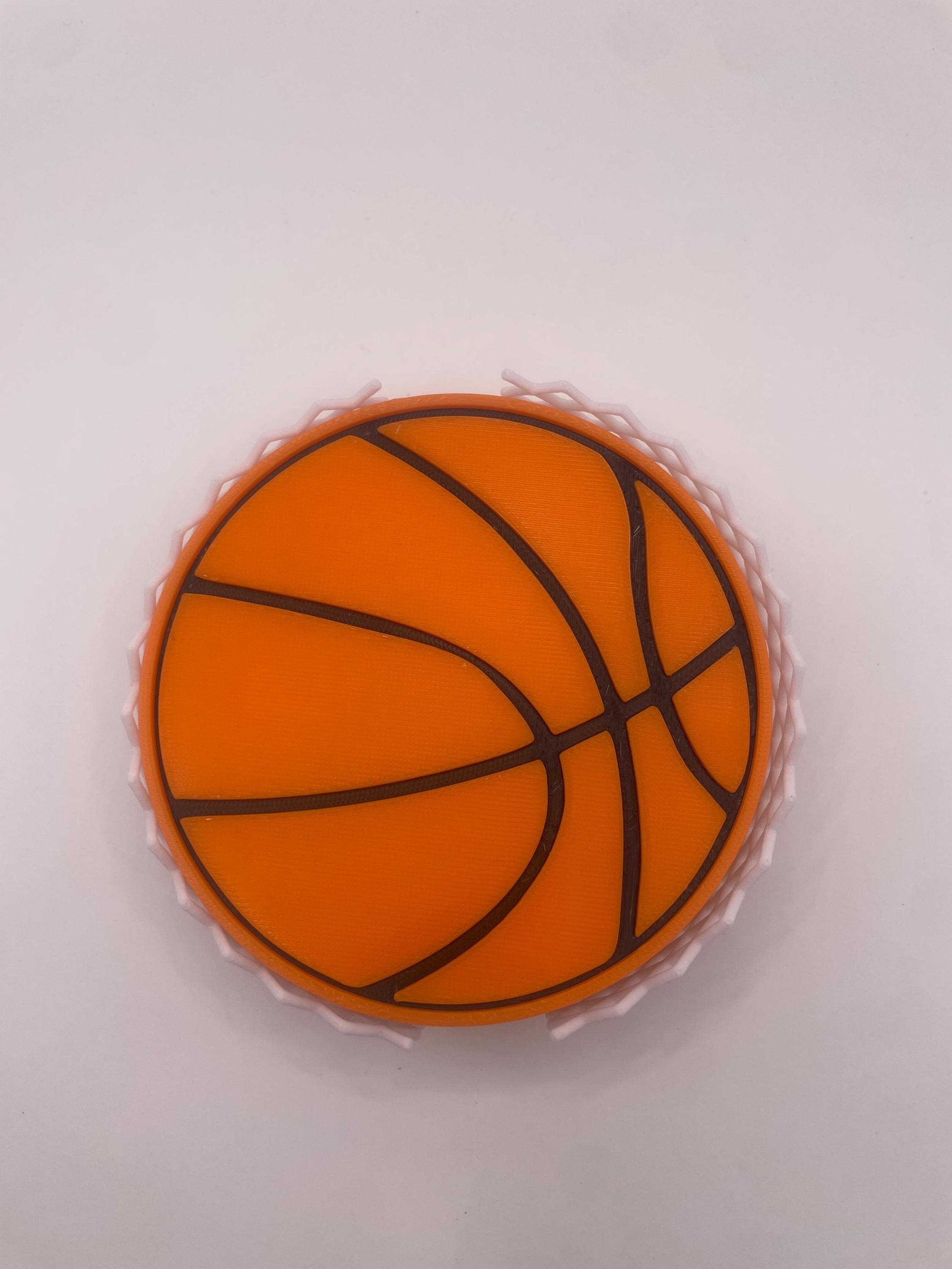 Basketball Coasters 3D Printed Set of 6 - Sports Decor - Gift for Him - Basketball Fan Gift - image 4