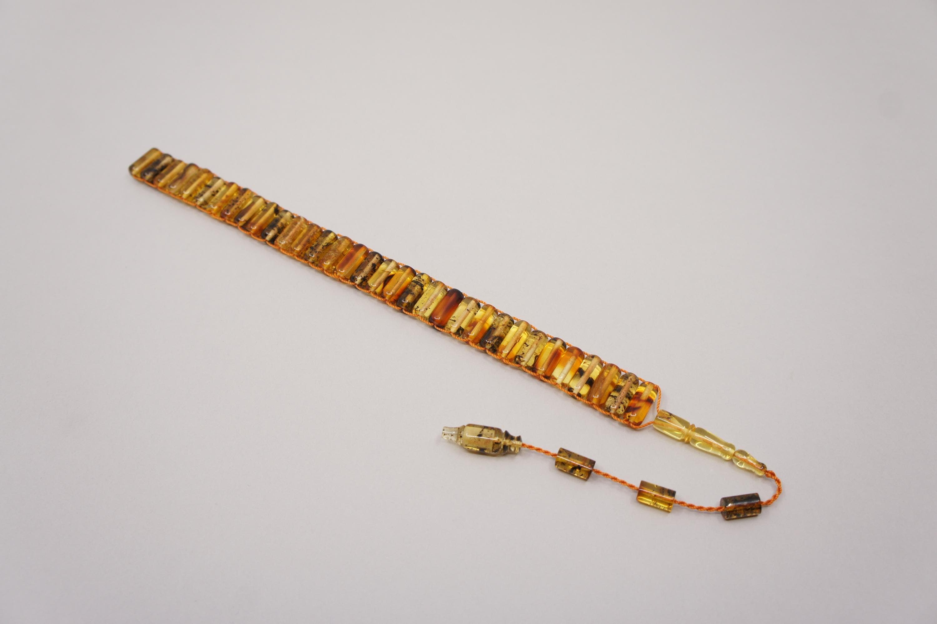 Islamic Natural Baltic Amber Prayer 33 Capsule Beads, Muslim Tasbih Misbaha, Handmade Rosary #1977 - image 5
