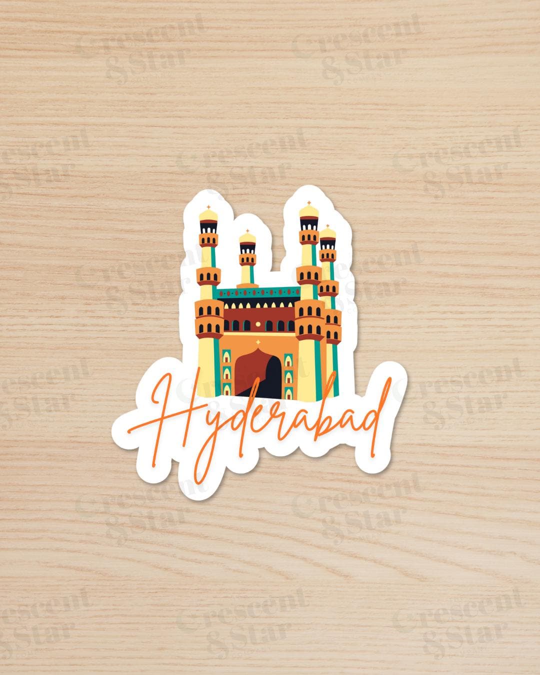 Hyderabad Charminar Sticker