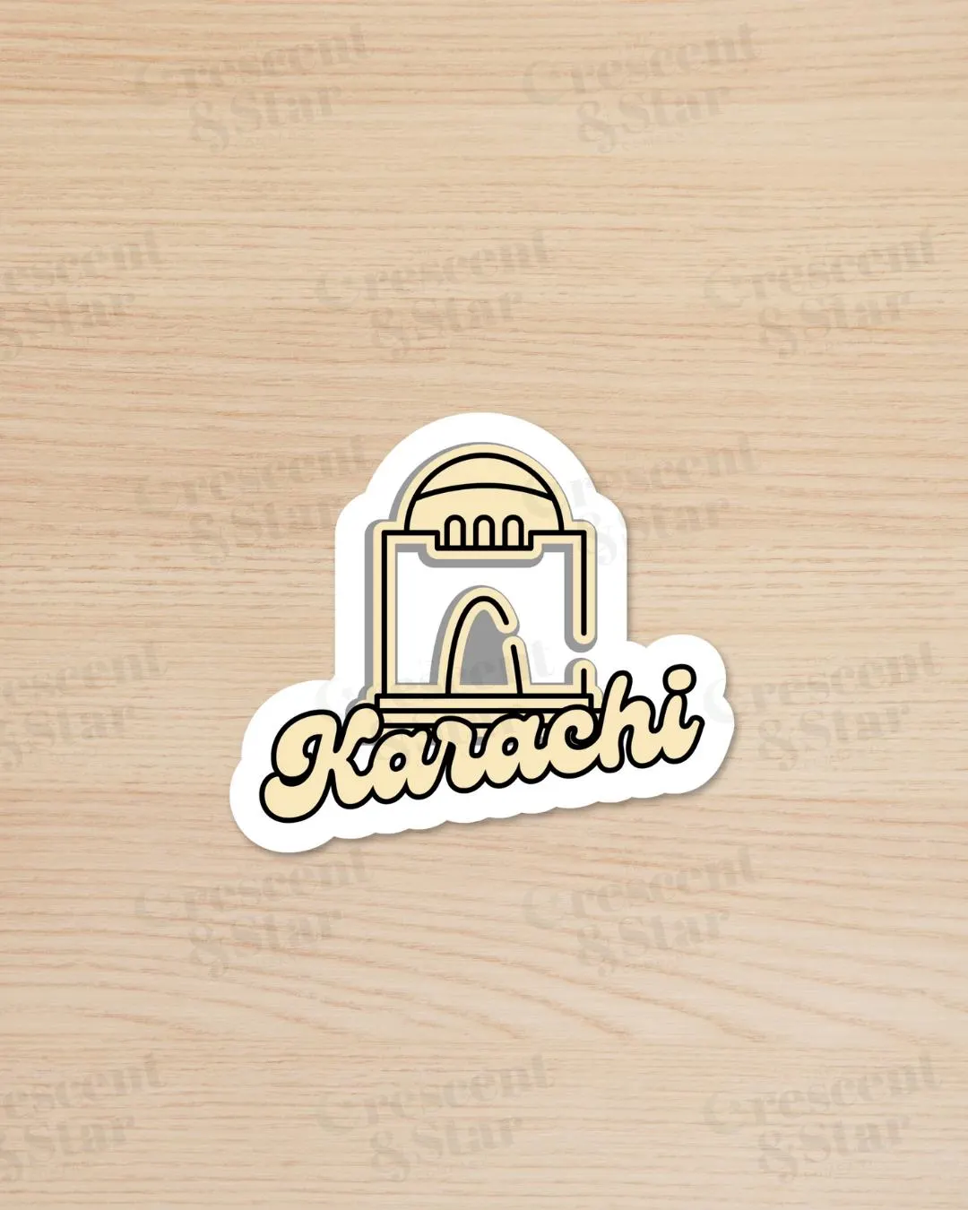Karachi Mazar-e-Quaid Sticker