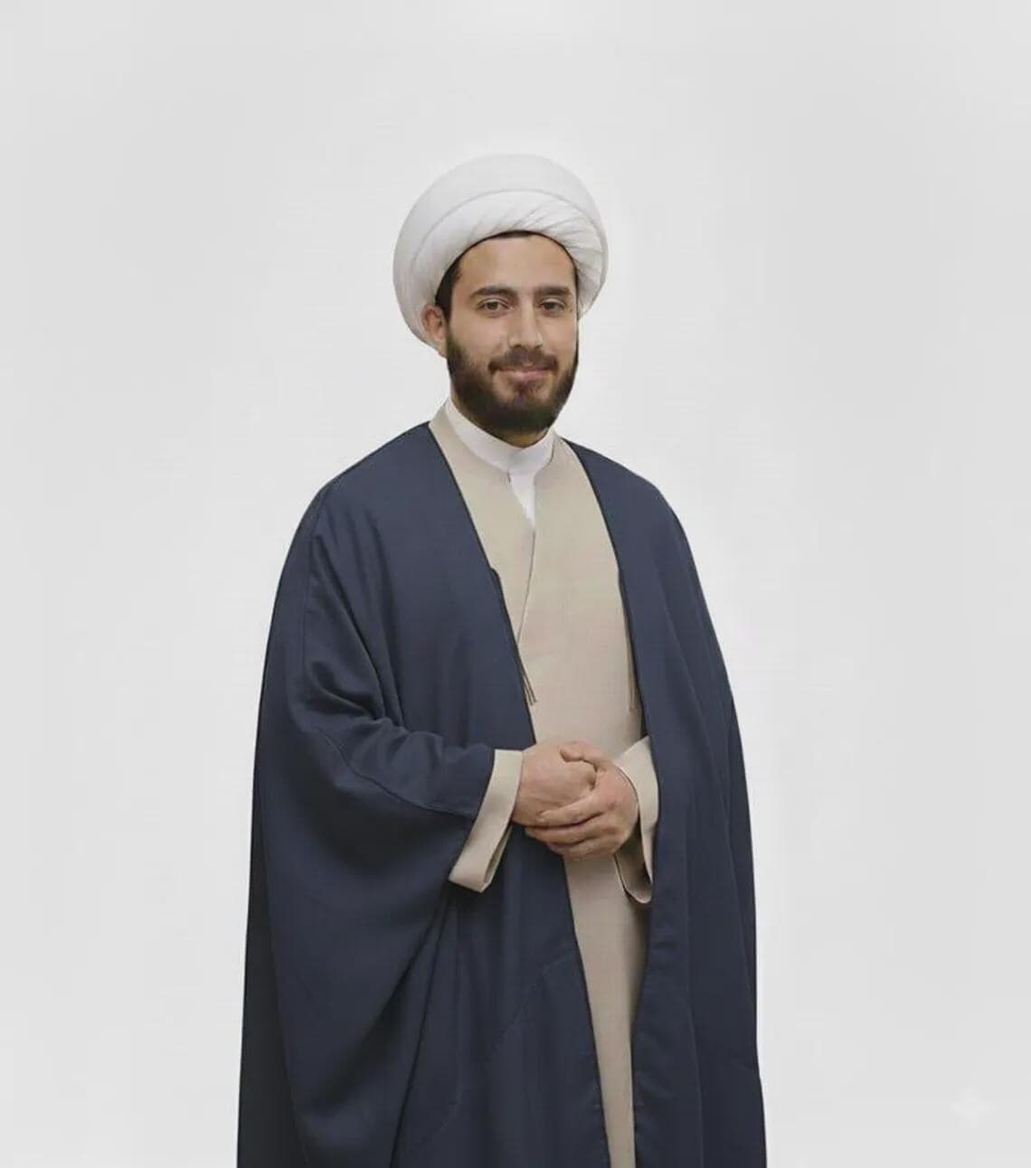 Shia Clergy Qaba Aba Ammama Set, Mens Islamic Scholar Robe, Ulama Qaba Cloak, Wool Blend Abaya, Muslim Clergy Clothing, Shia Turban - image 3