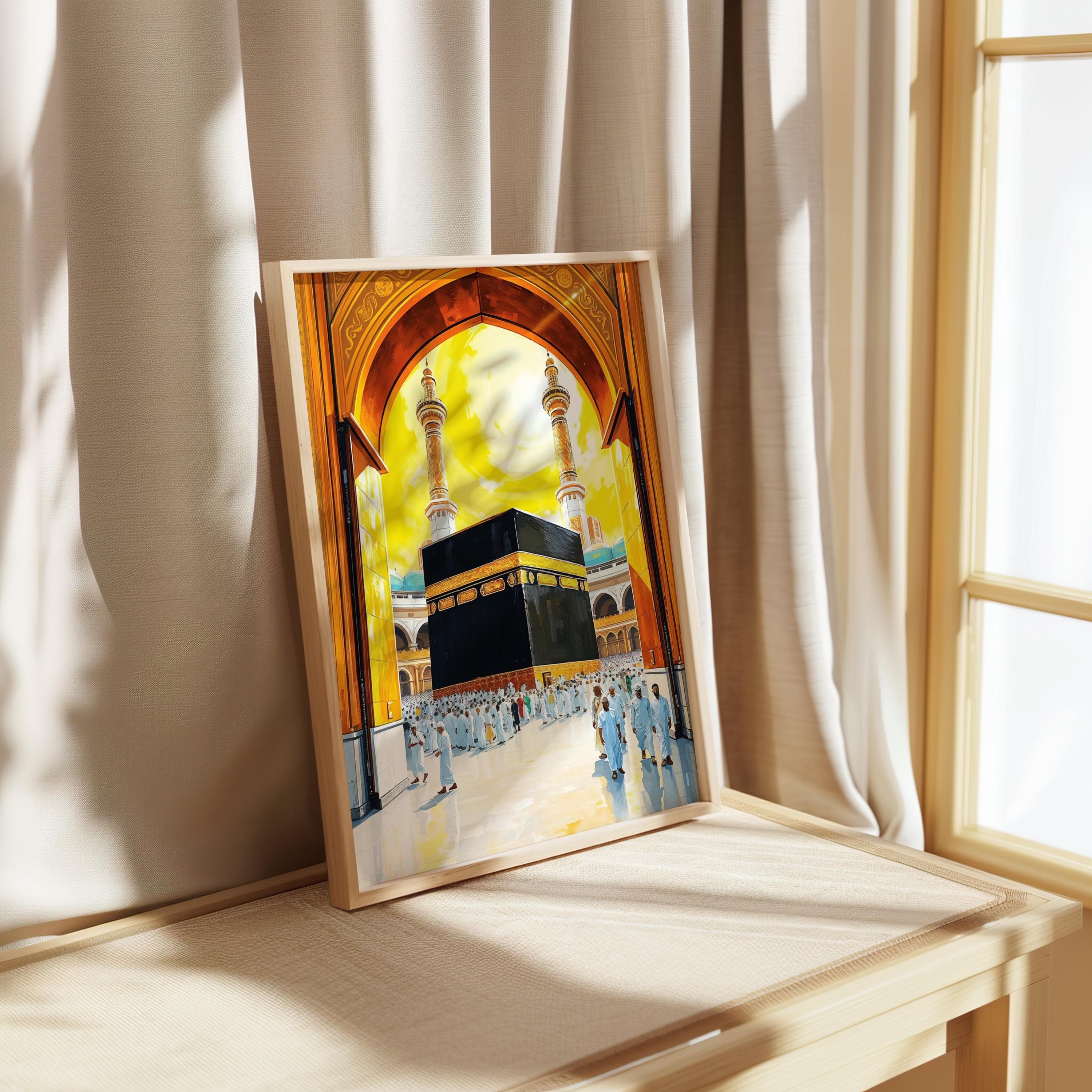 Kaaba Sunlit Archway Print: Islamic Home Decor (Digital Download) - image 3