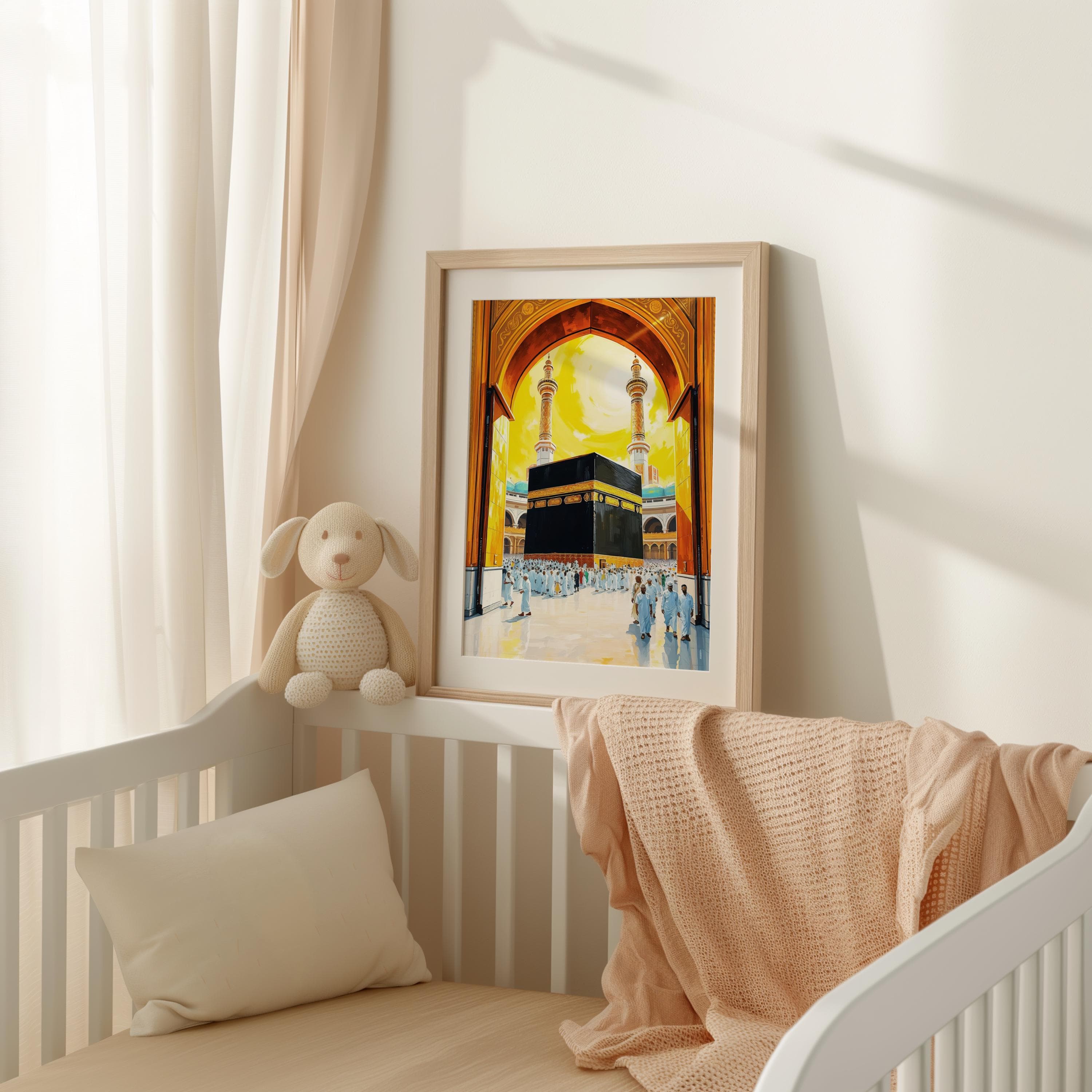 Kaaba Sunlit Archway Print: Islamic Home Decor (Digital Download) - image 5