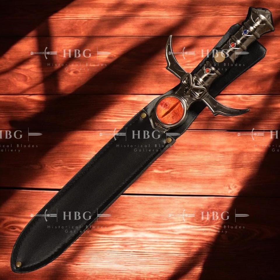 Sword of Omens Replica, ThunderCats Lion-O Dagger, Metal Cosplay Display Prop