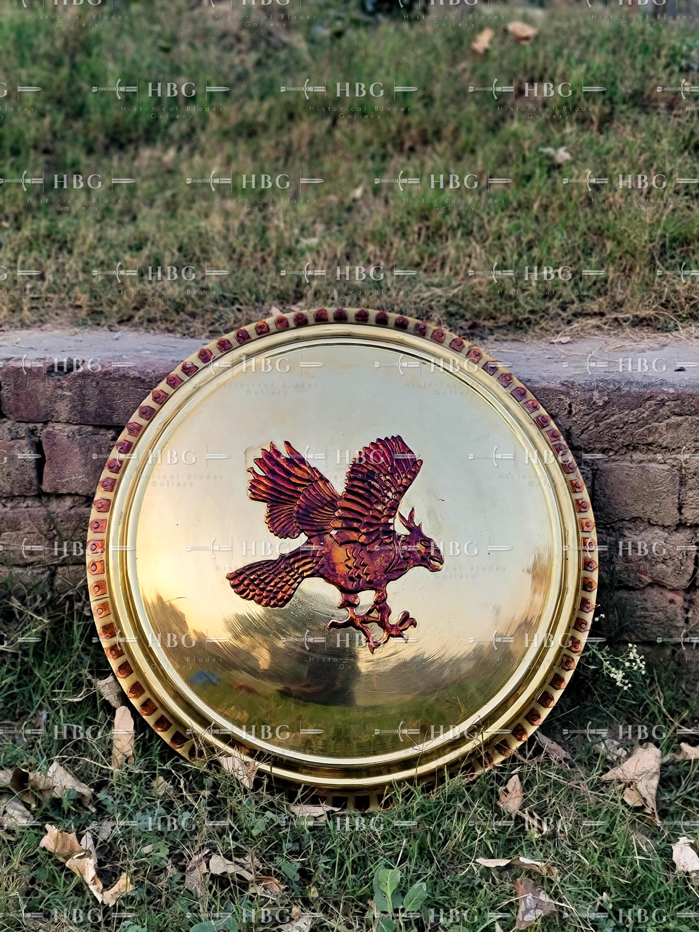 Clash of the Titans Shield, Mirror Shield Replica, Handmade Brass Shield, Greek Mythology Shield, 24 Inch Movie Collectible, Cosplay Decor - image 5