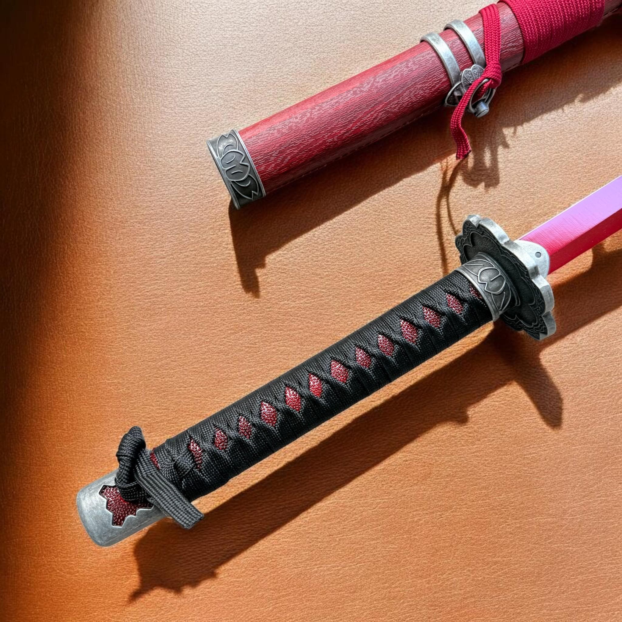 Mortal Blade Replica, Sekiro Fushigiri Katana, 40in Metal Cosplay Display Sword - image 5