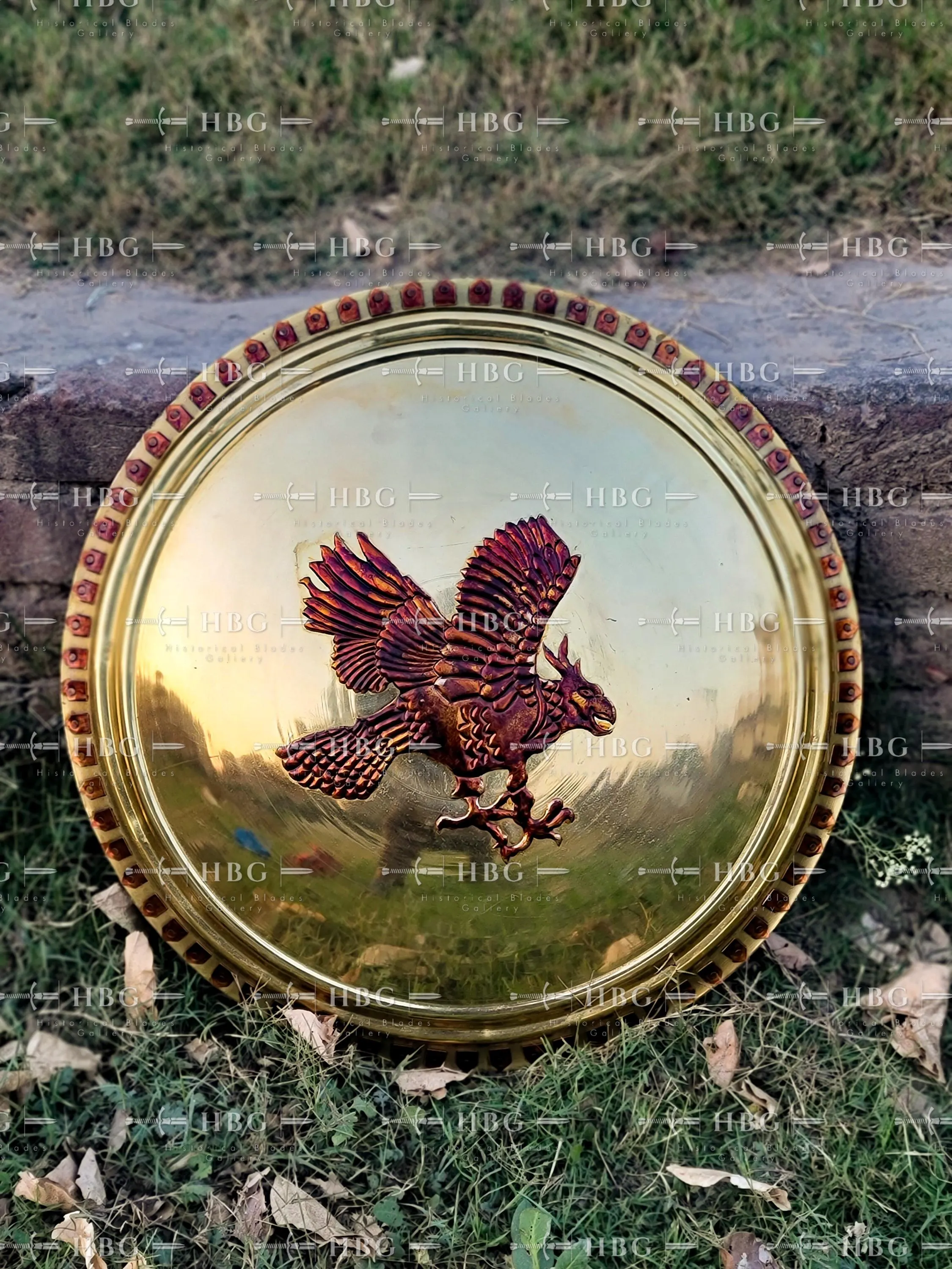 Clash of the Titans Shield, Mirror Shield Replica, Handmade Brass Shield, Greek Mythology Shield, 24 Inch Movie Collectible, Cosplay Decor