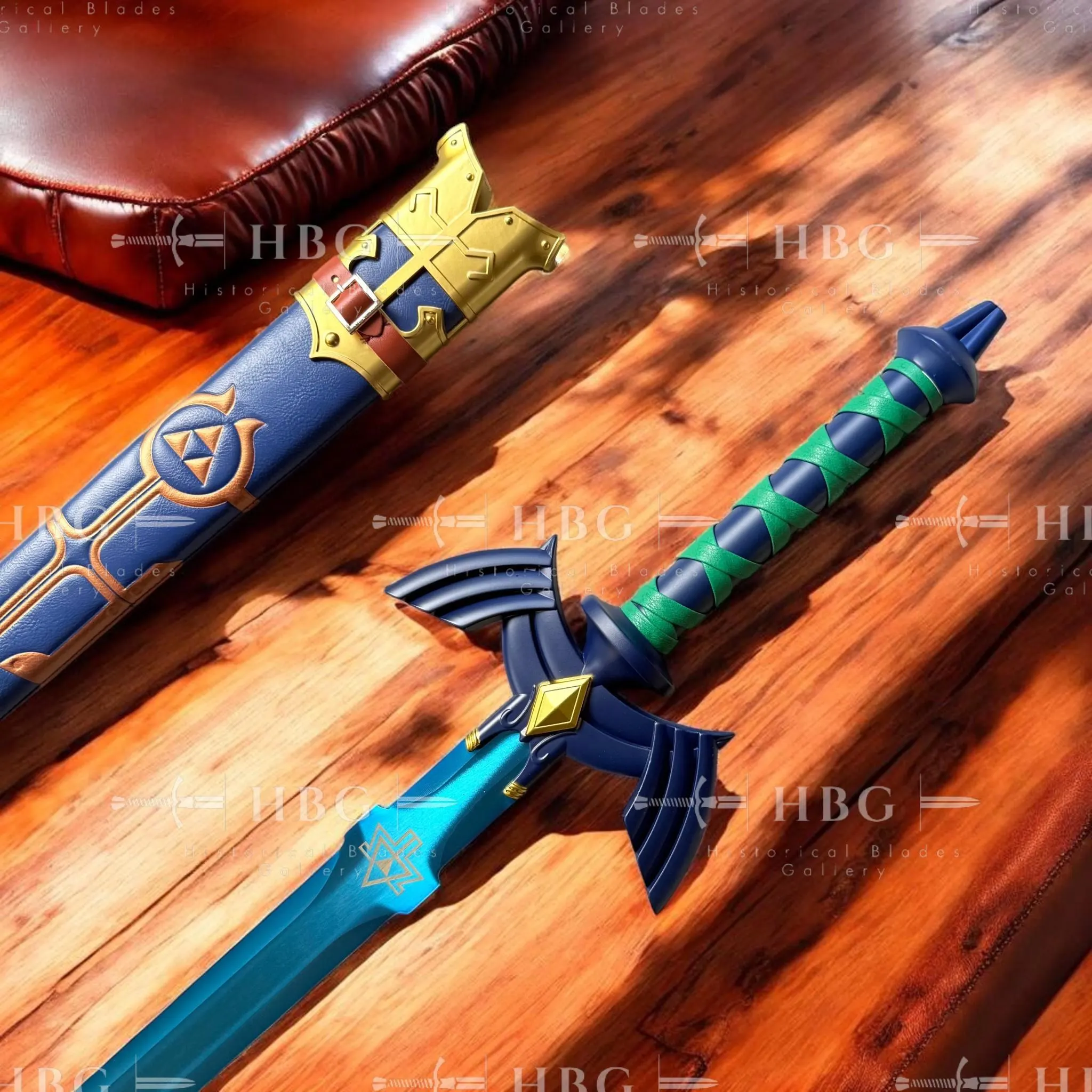 Zelda Master Sword Replica, Breath of the Wild Sword, Zelda Cosplay Prop, 109cm Metal Display Sword, Legend of Zelda Collectible