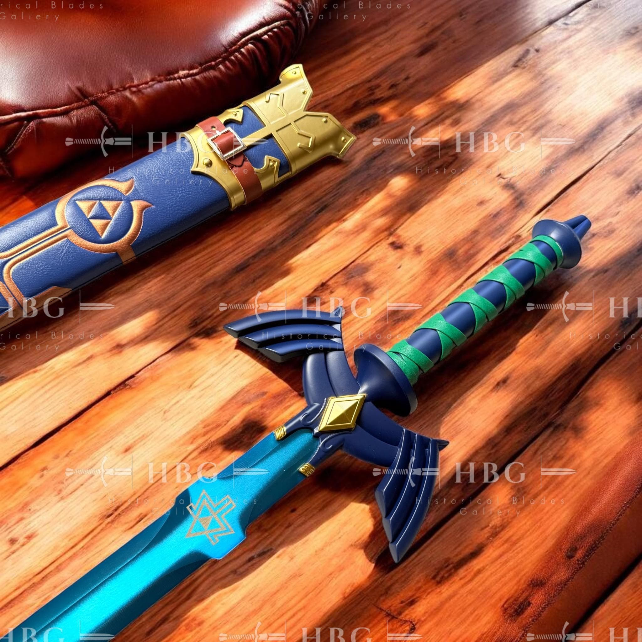 Zelda Master Sword Replica, Breath of the Wild Sword, Zelda Cosplay Prop, 109cm Metal Display Sword, Legend of Zelda Collectible - image 3