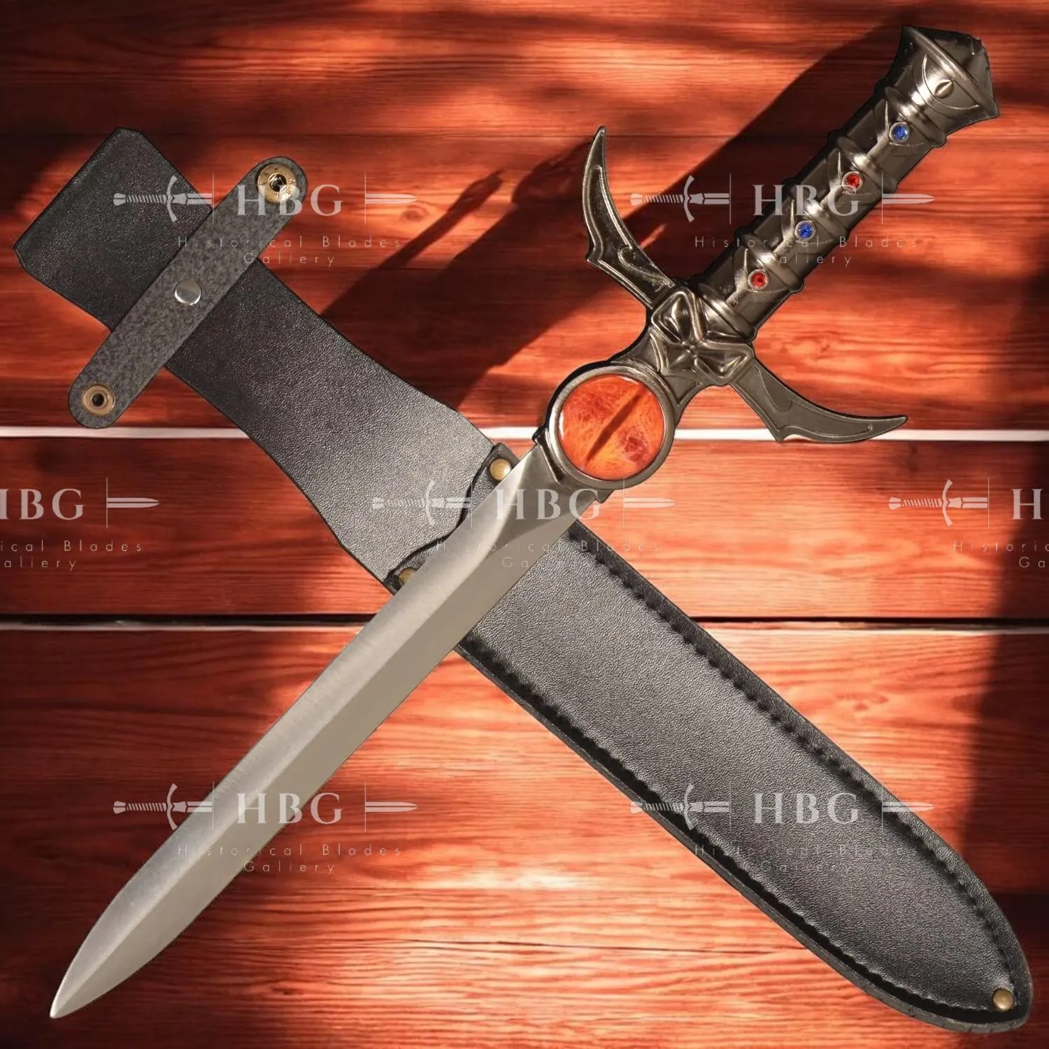 Sword of Omens Replica, ThunderCats Lion-O Dagger, Metal Cosplay Display Prop - image 5