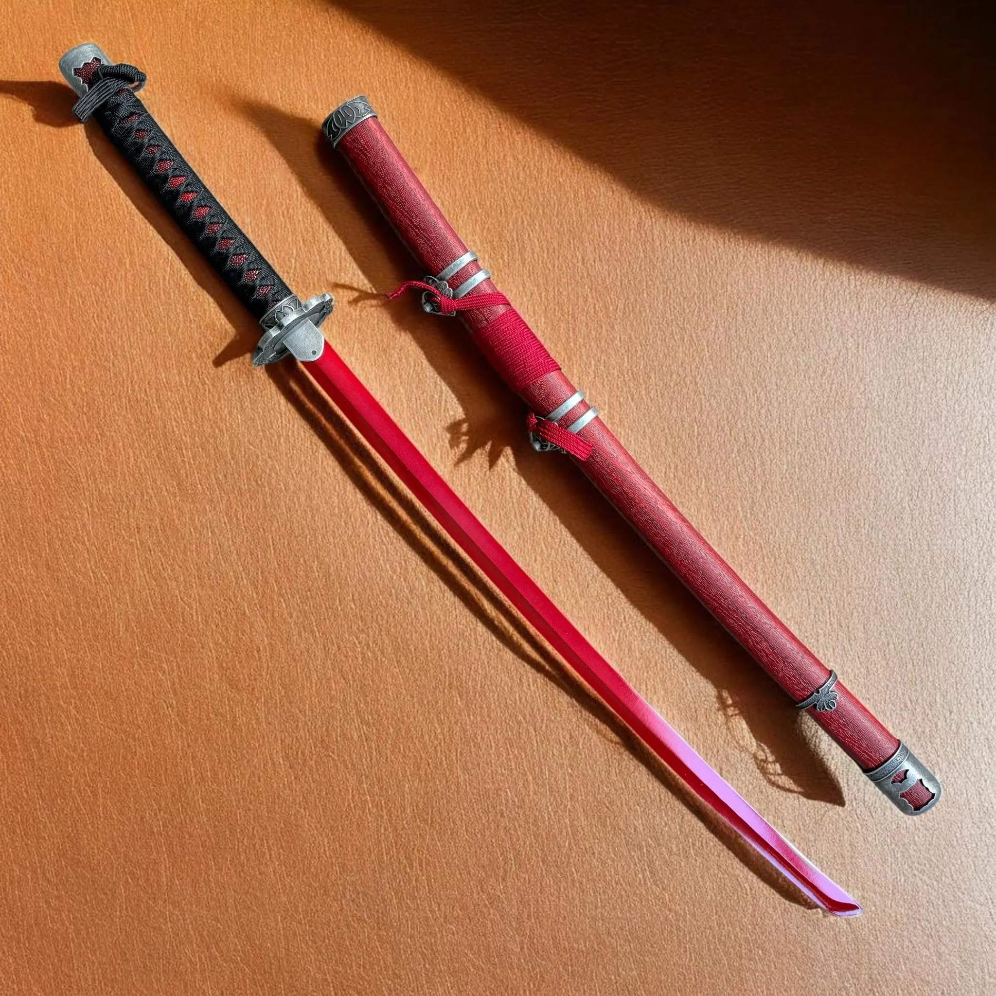 Mortal Blade Replica, Sekiro Fushigiri Katana, 40in Metal Cosplay Display Sword