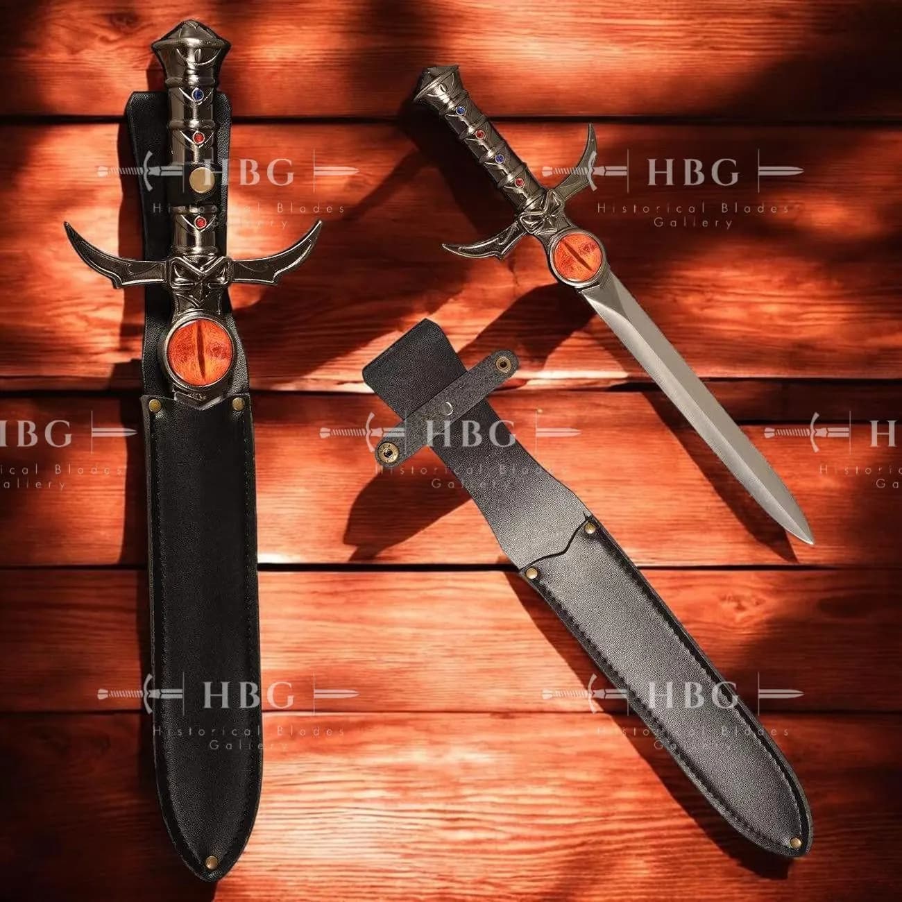 Sword of Omens Replica, ThunderCats Lion-O Dagger, Metal Cosplay Display Prop - image 3