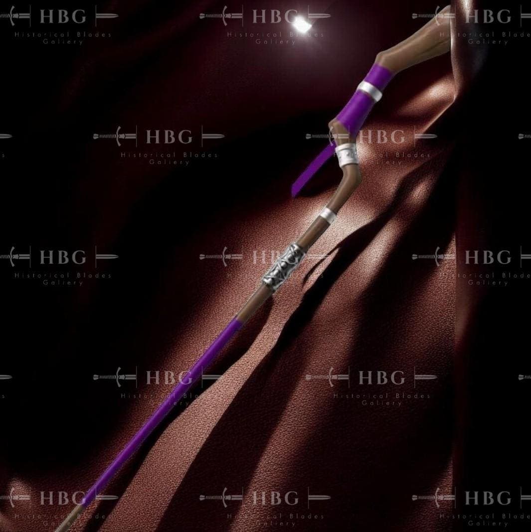 Fern Magic Staff Replica, Frieren Beyond Journey’s End Staff, 145cm PVC Cosplay Prop - image 4