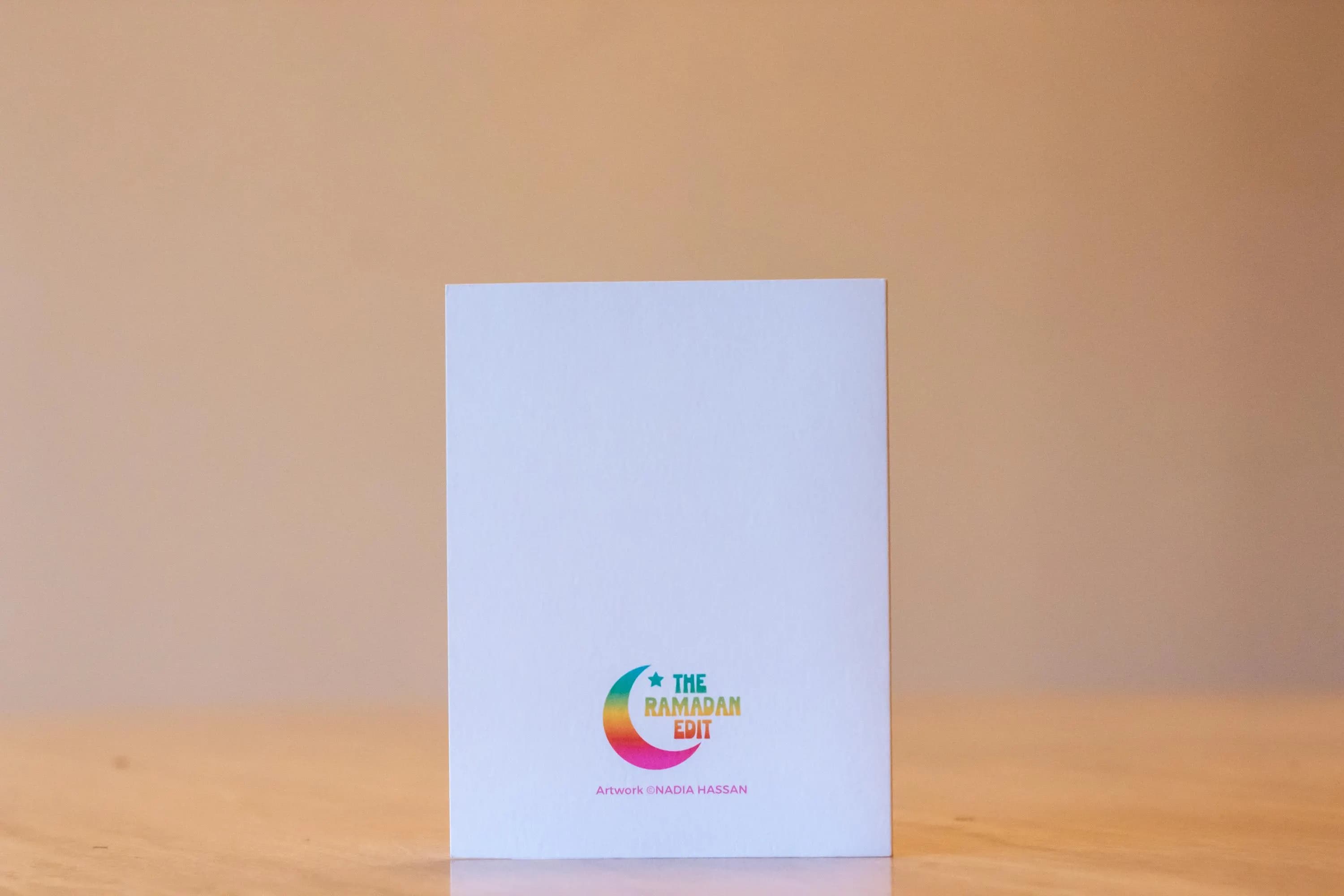 Eid Mubarak Greeting Card – Sunset Gradient Design - image 3