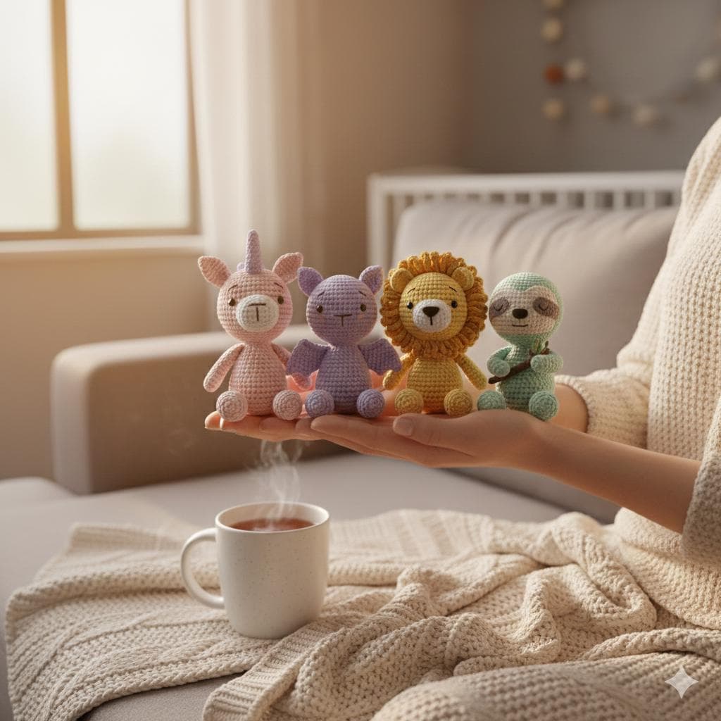 Woodland Animal Amigurumi Crochet Pattern Collection (PDF) - image 3