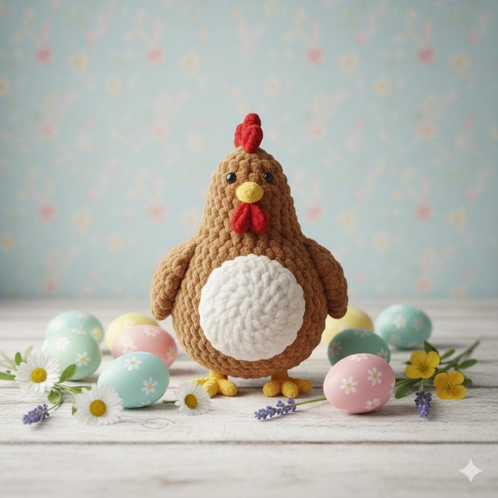 Harvest Hearth Rooster Amigurumi Crochet Pattern – Farmhouse Chicken Plush Toy PDF - image 5