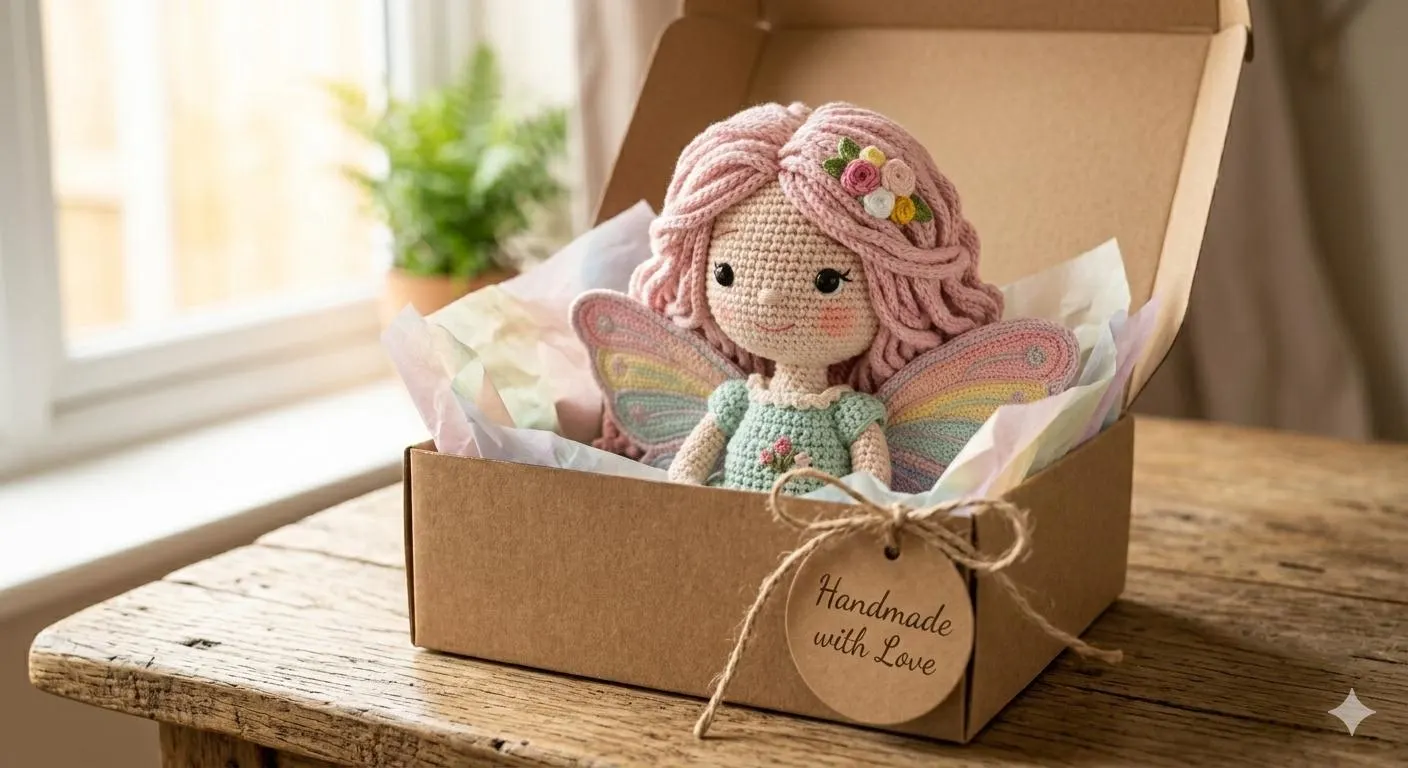 Whispering Meadow Fairy Amigurumi Crochet Pattern (PDF) • Woodland Sitting Doll Instructions - image 4